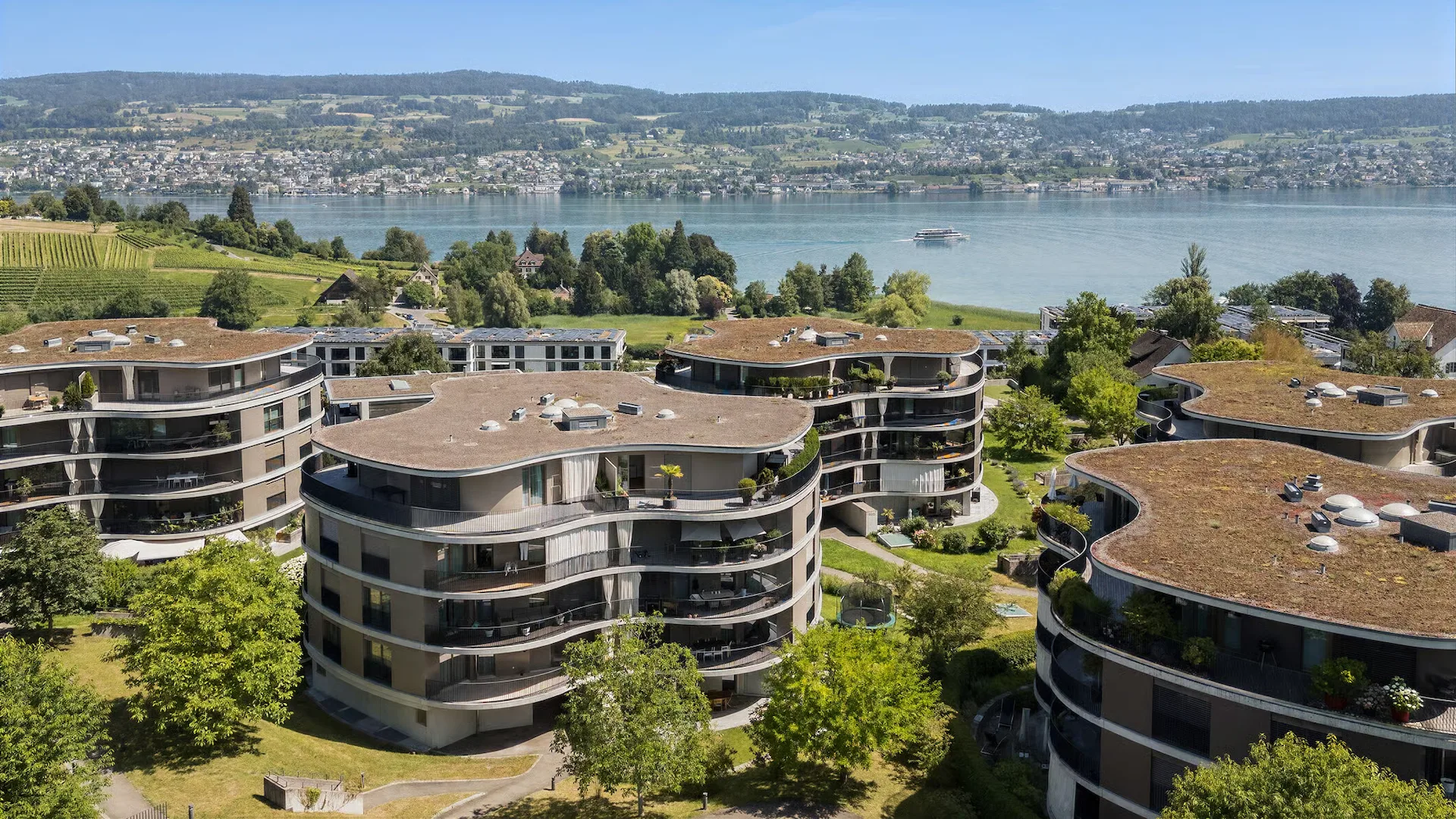 Moderne 4.5-Zimmer-Wohnung mit Seesicht in Au ZH