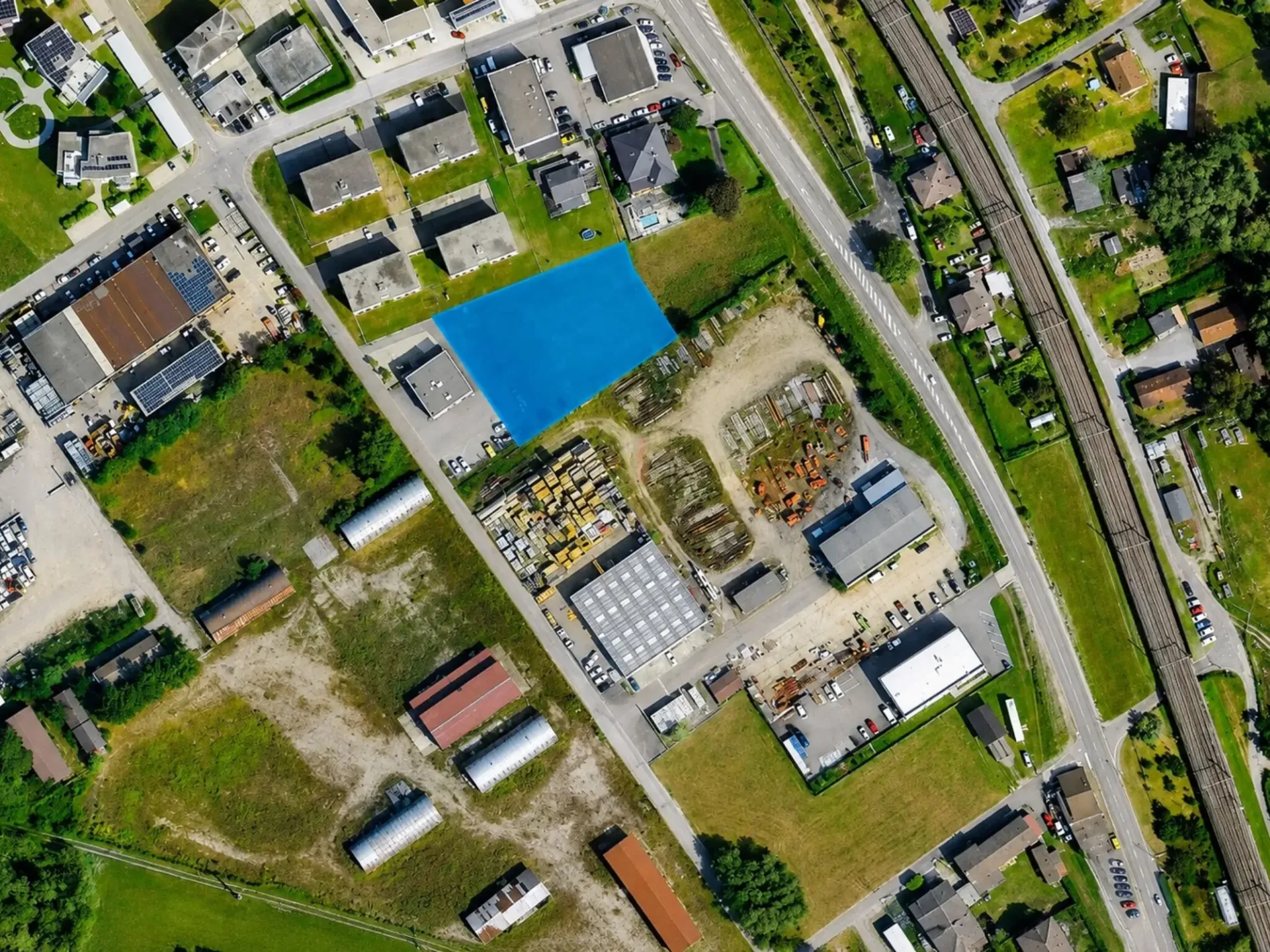 Industriell-gewerbliches und kommerzielles Bauland