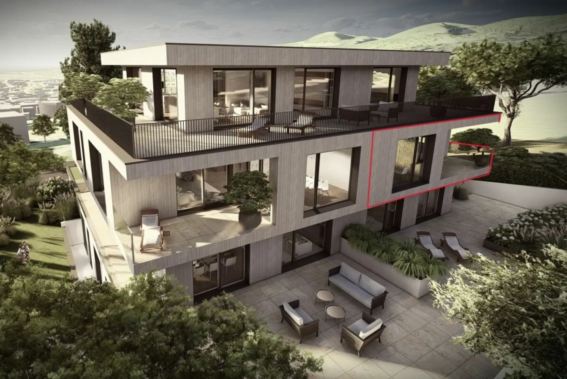 Neubauprojekt AURORA: Moderne 4.5 Z' Wohnung