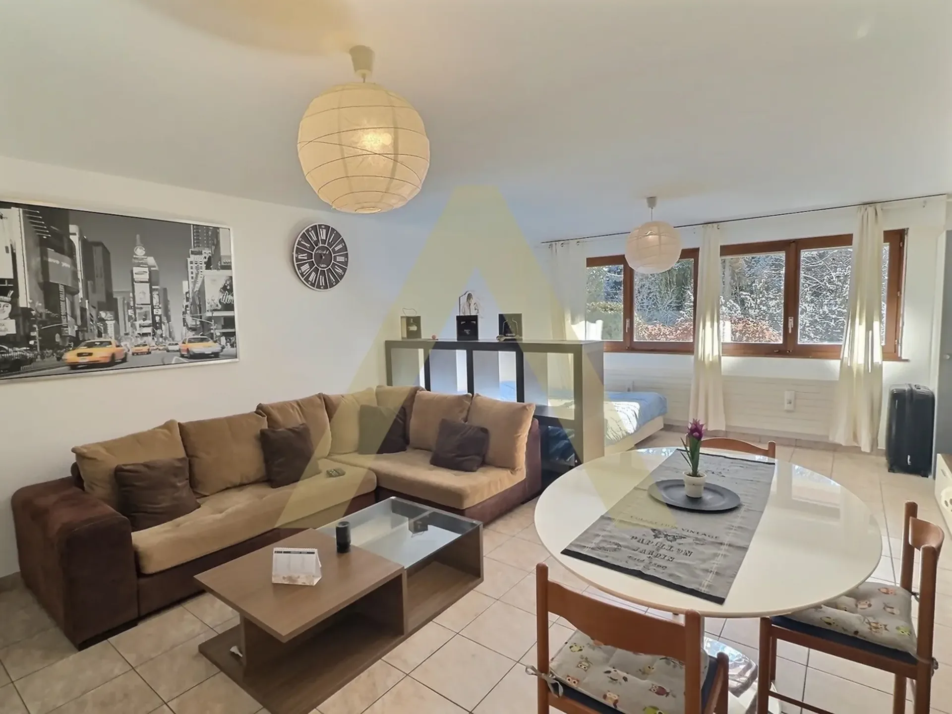 Large studio close to the center of Crans-Montana