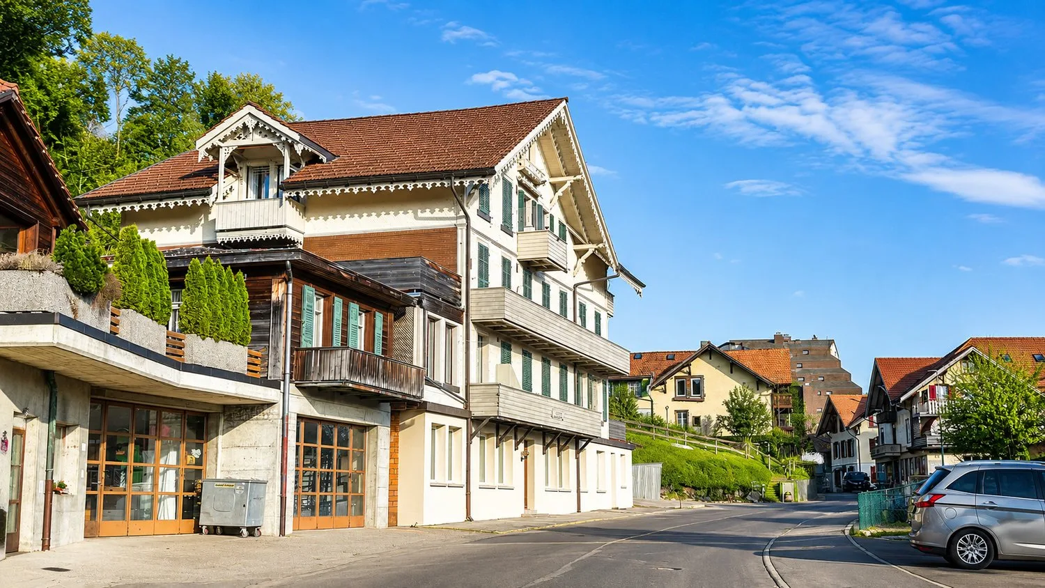 Appartement charmant avec des possibilités d'utilisation polyvalentes
