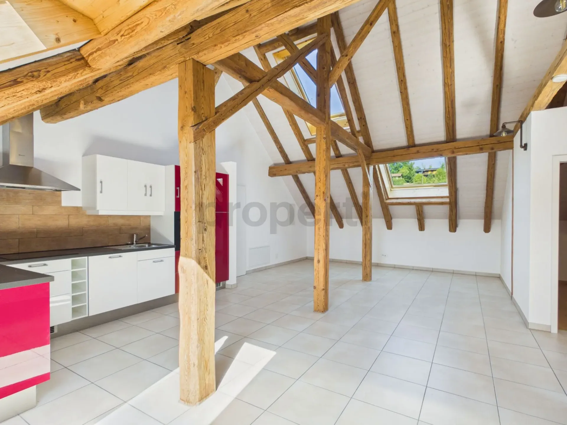 Wohnung mit 3,5 Zimmern in Champmartin - Charme, Charakter und Ruhe