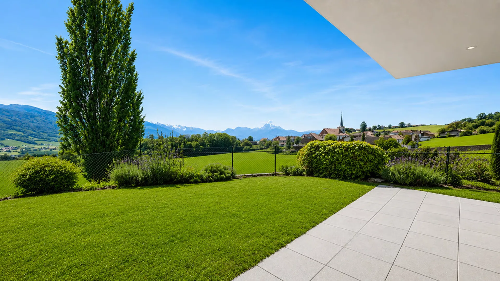 4,5 Zimmer - einzigartige Lage - Panoramablick - Garten - Terrasse