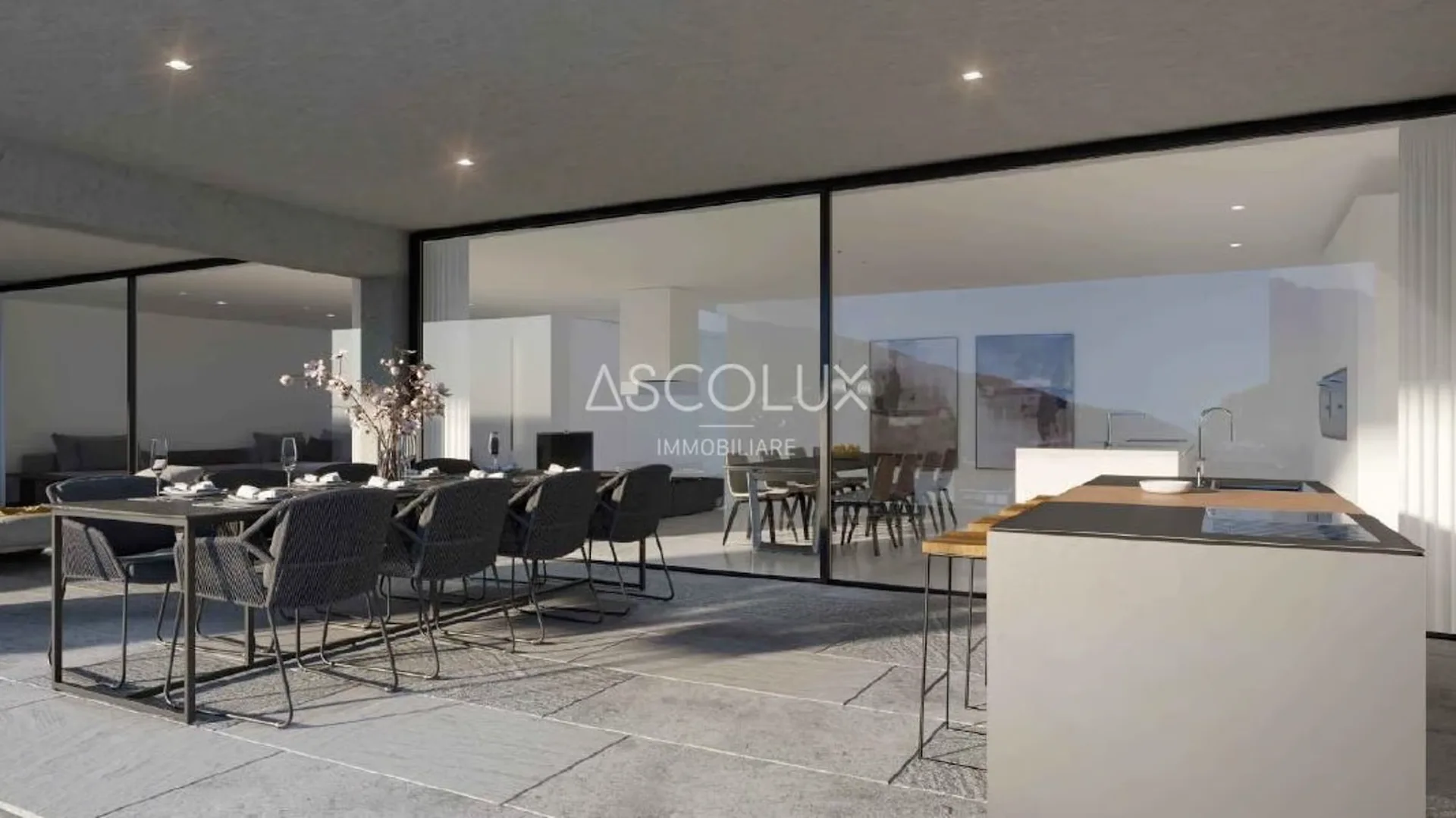 Exklusive Attikawohnung mit grosser gedeckter Terrasse – 4 Parkplätze inklusive