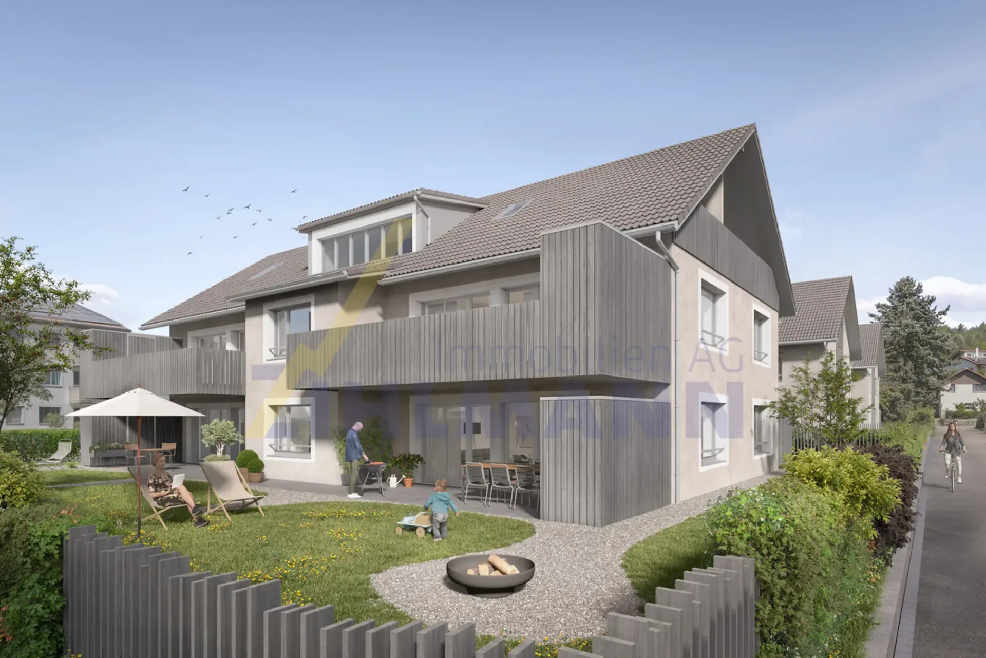 Klein aber Fein: 6.5 Wohnung in der Überbauung "Wiese"
