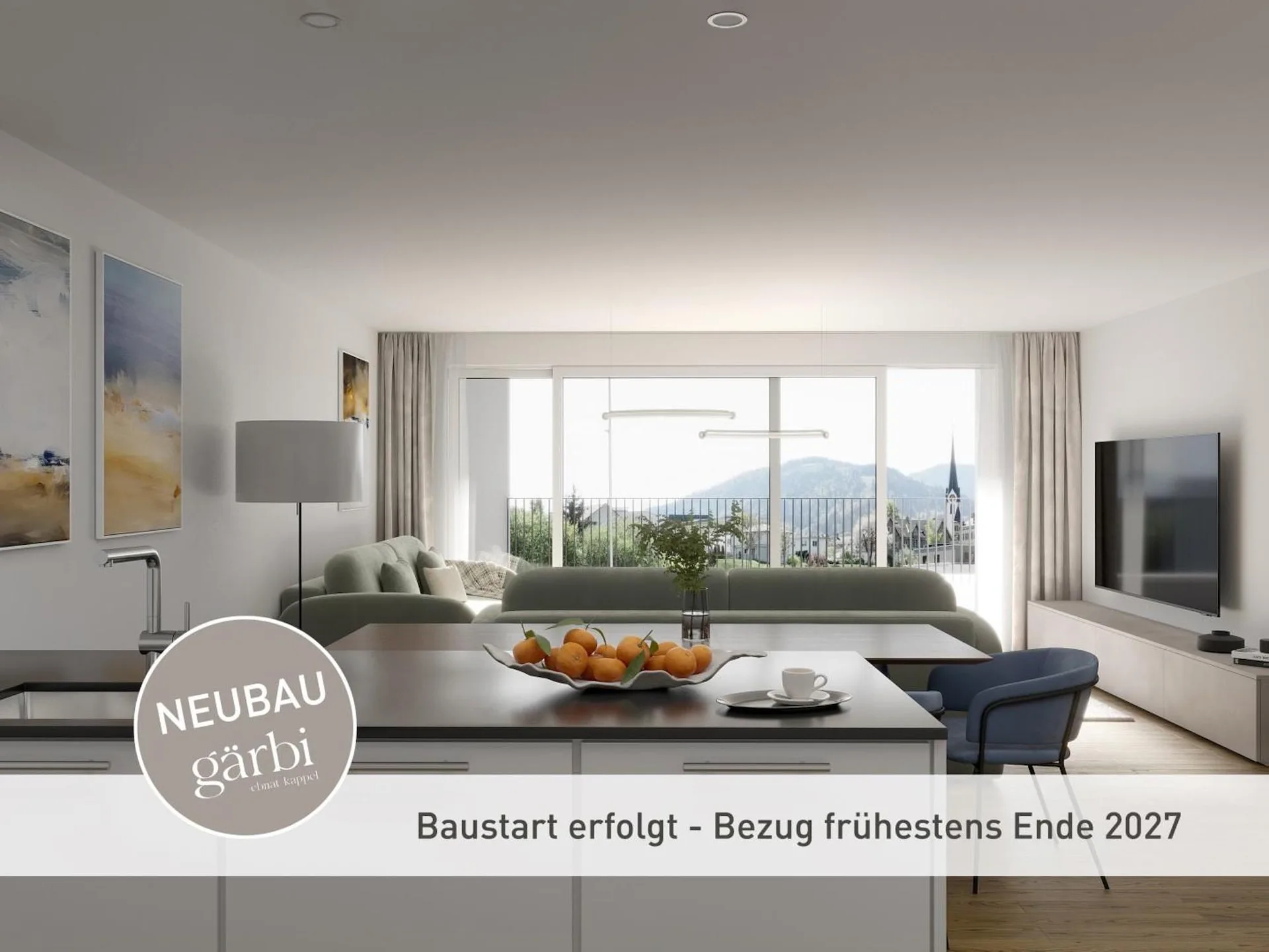 Habitation moderne dans un emplacement central