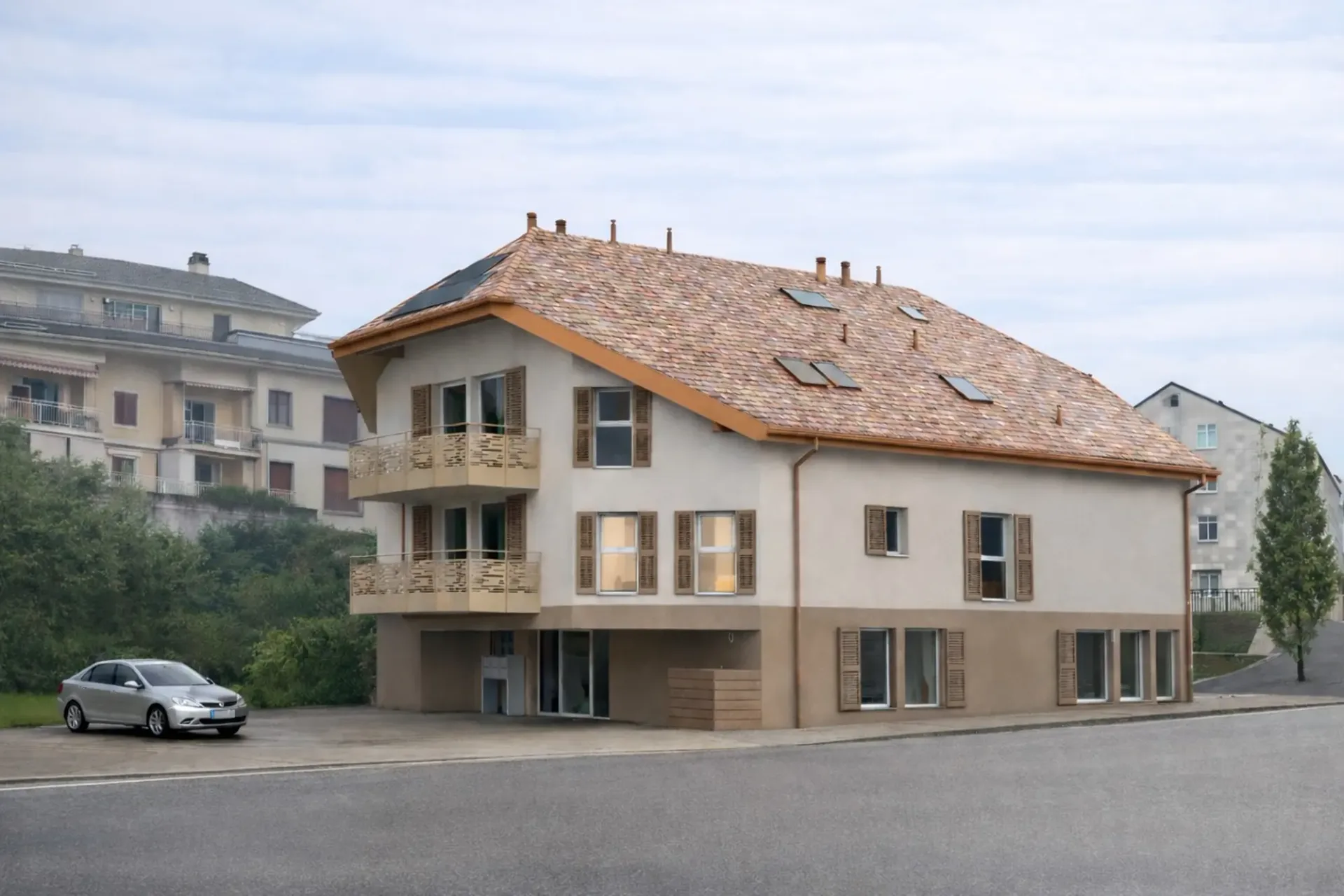 Appartement MINERGIE mit 3.5 Zimmern im 1. Stock mit Balkon (Einheit 3)