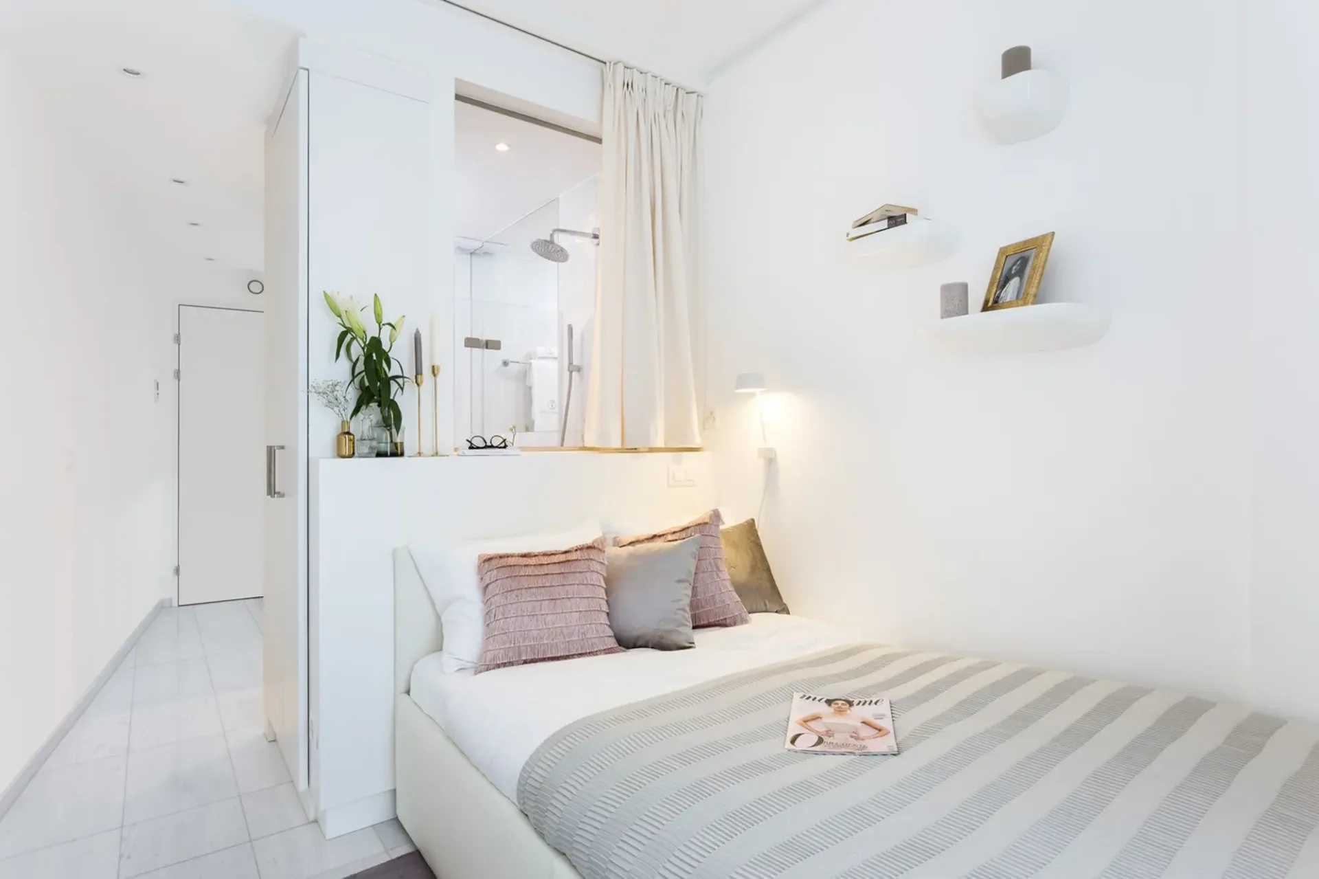 Studio Mini, Kochnische - Serviced Apartment mit wöchentlicher Reinigung inklusive