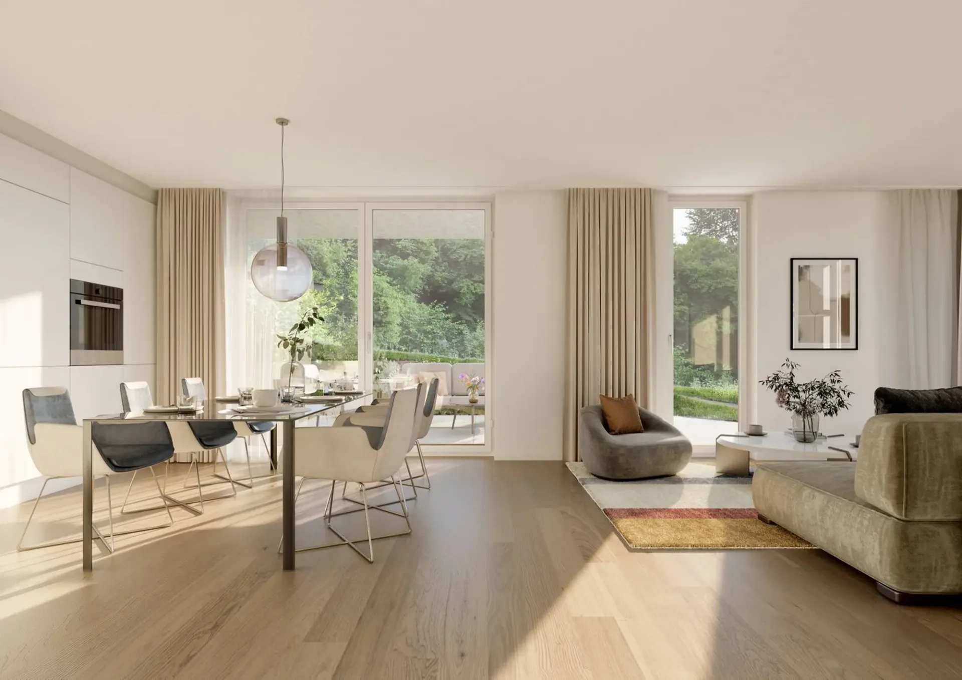 NEUBAU - durchdachte 3.5-Zimmerwohnung mit Sitzplatz