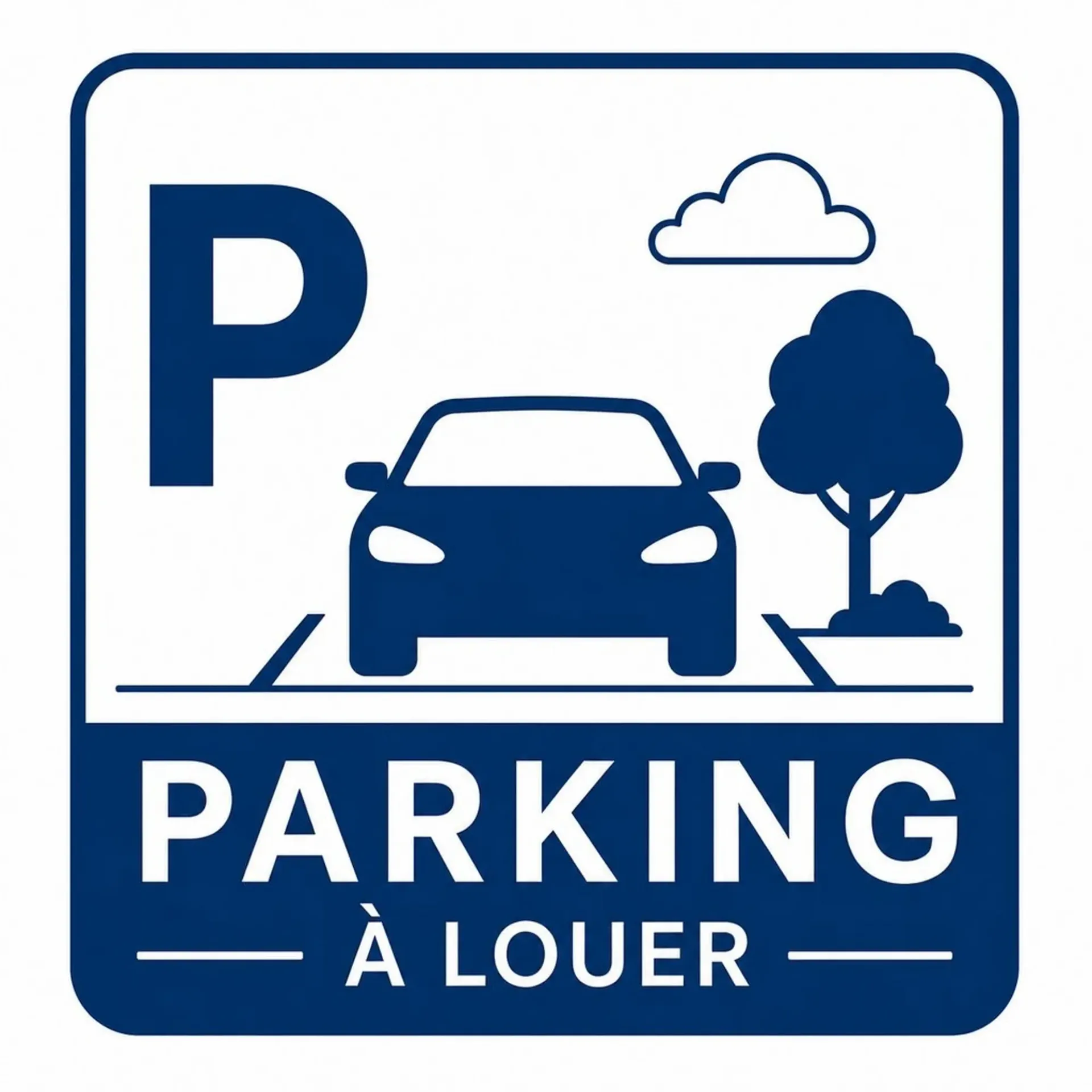 Parkplatz außen für 40.- CHF/Monat