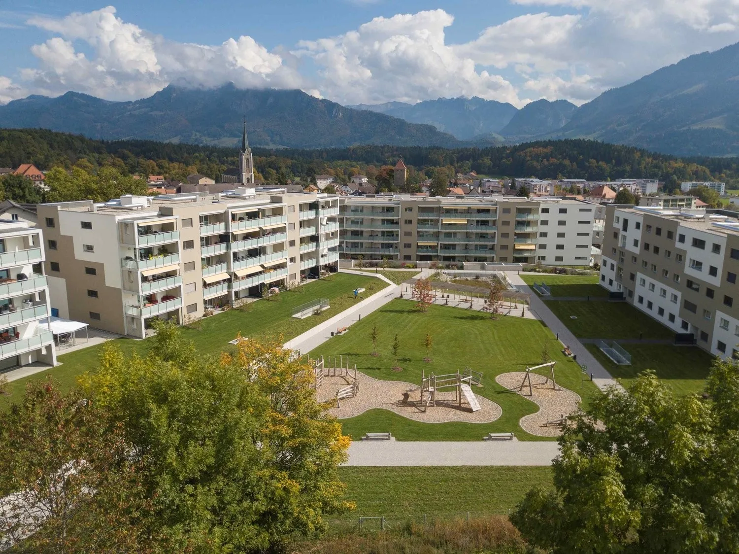 Appartement de 3.5 pièces au 3ème étage à la Tour-de-Trême !