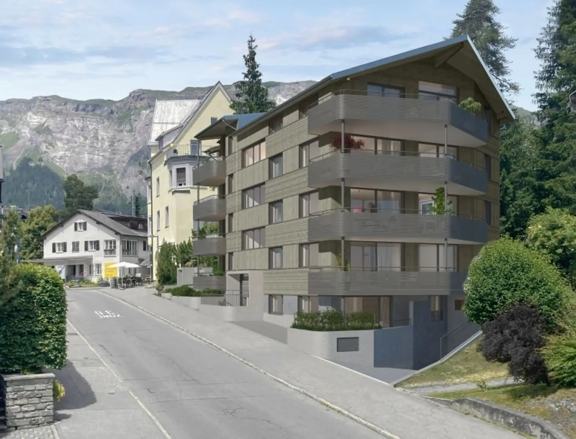 Leben in Flims Waldhaus  naturnah, stilvoll, entspannt