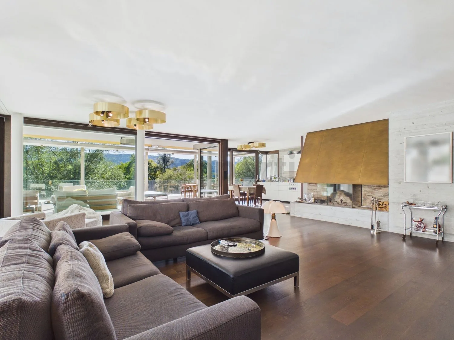 Exclusive terrace apartment with a view of the greenery and the Limmat, an oasis with a private pool and spacious rooms
