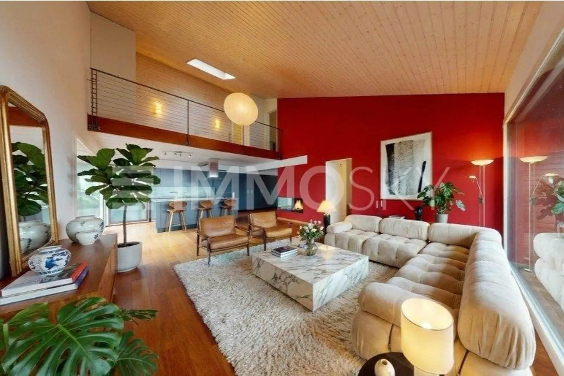Detached house with 7.5 rooms and lake and mountain views