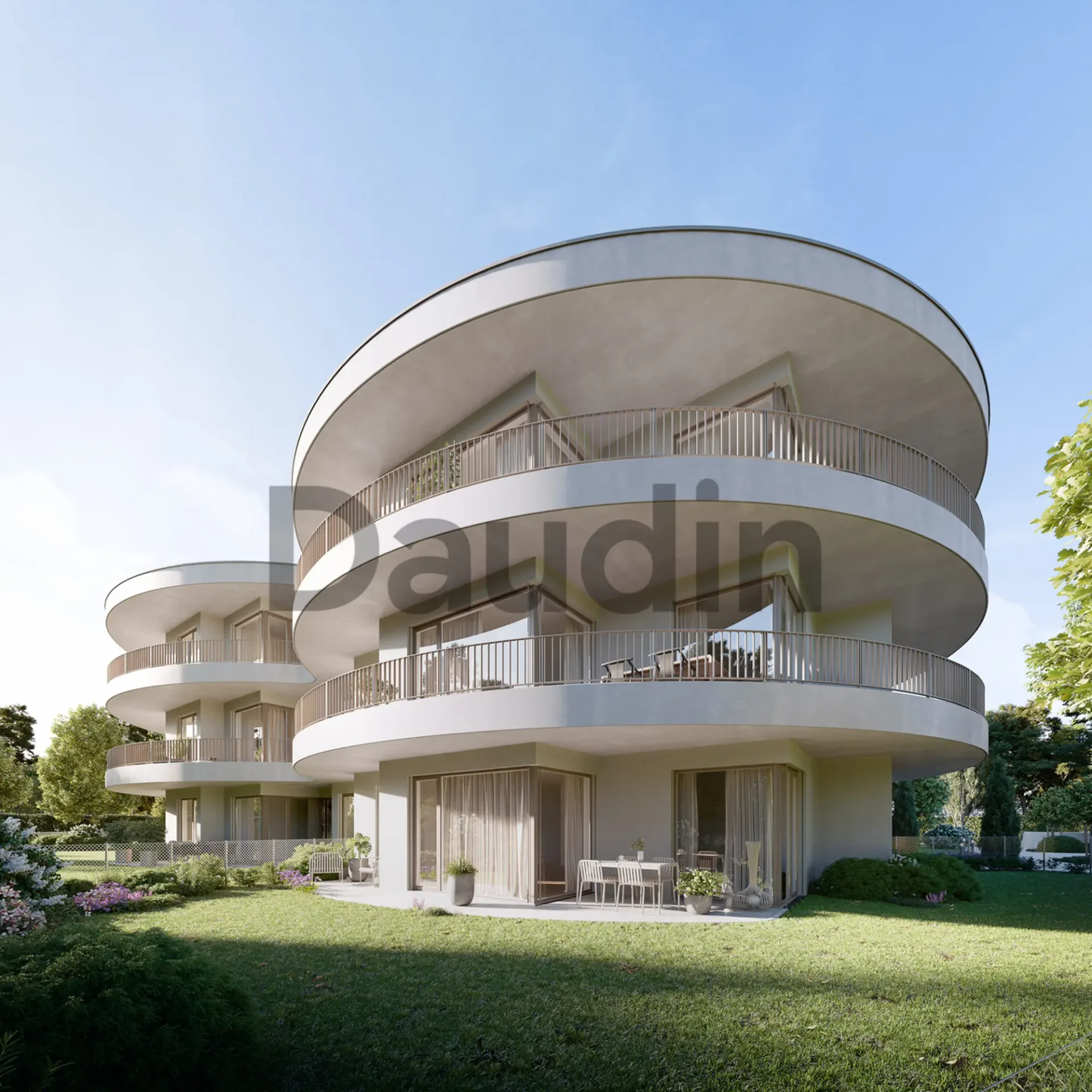 Neues Projekt - Les jardins Pomélia - 15 Apartments in Vessy