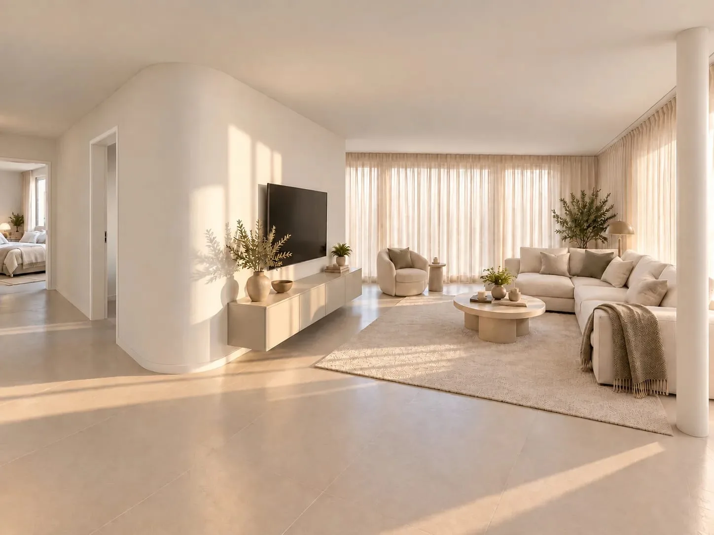 Living with a wide view - 3.5-room apartment - First occupancy in Bassersdorf
