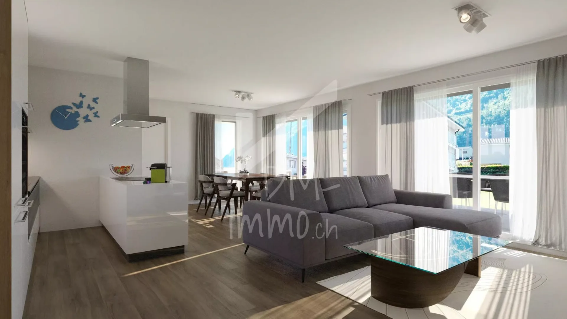 New villas in Saxon