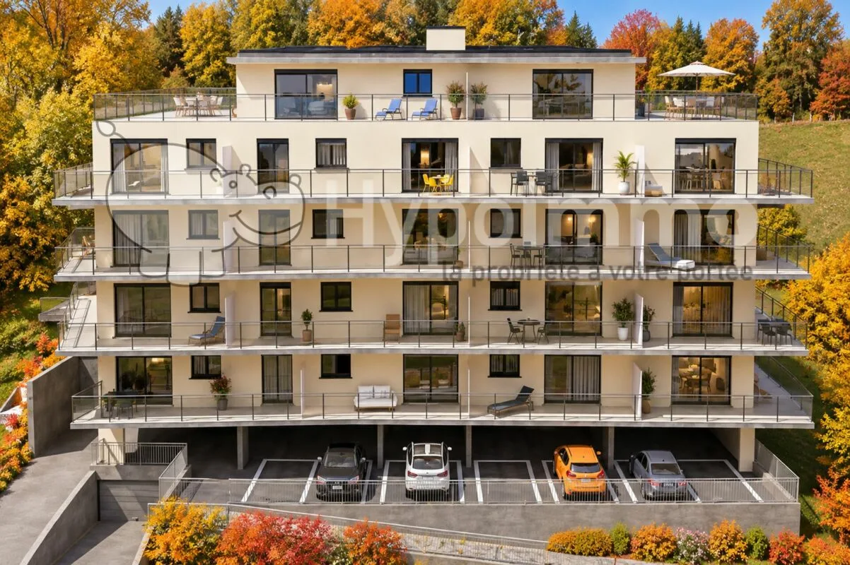 Die Terrassen des Obstgartens - Außergewöhnliches 4.5-Zimmer-Attikapartment (Einheit 47)