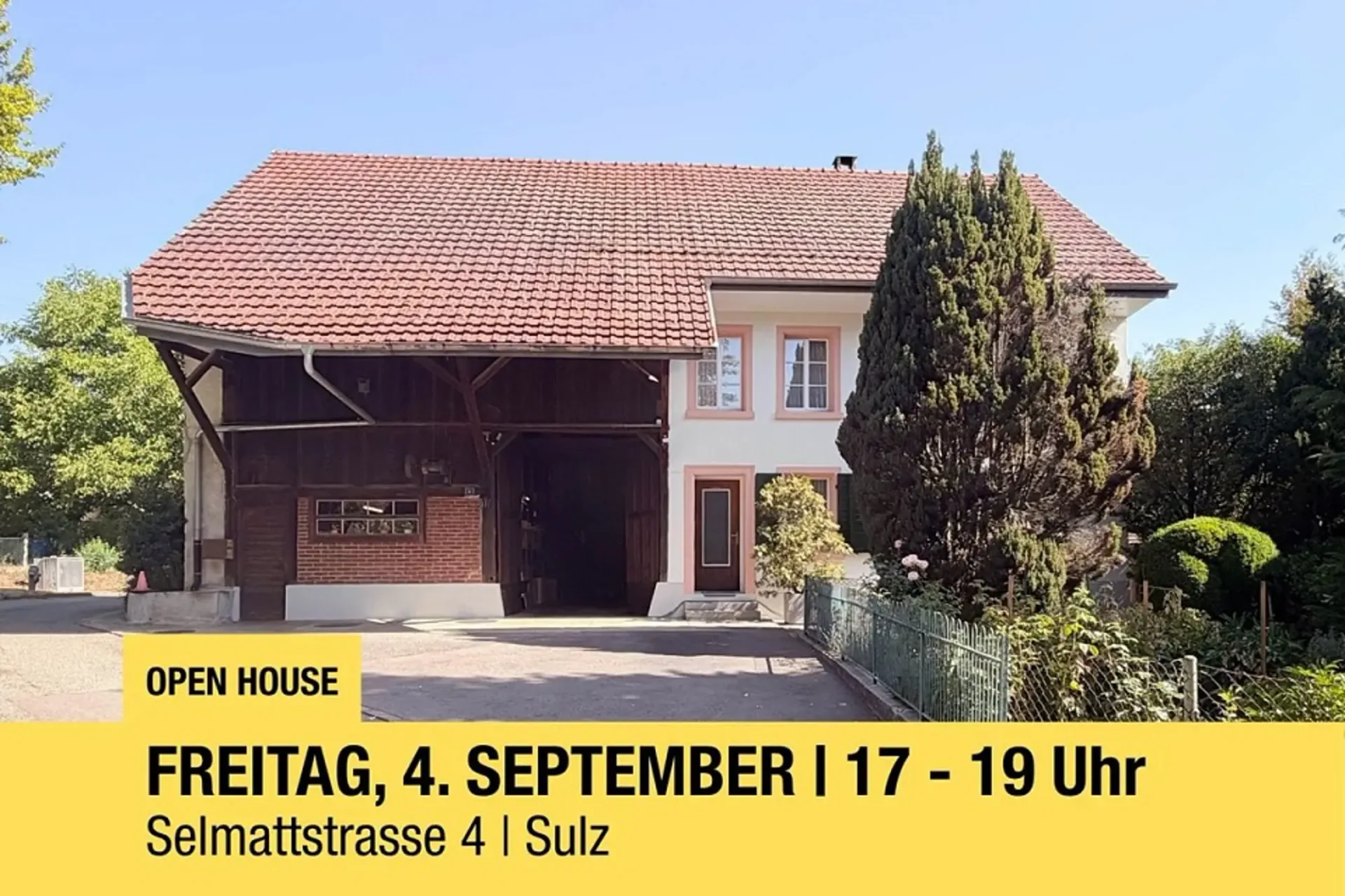 Gepflegtes Bauernhaus aus alten Zeiten