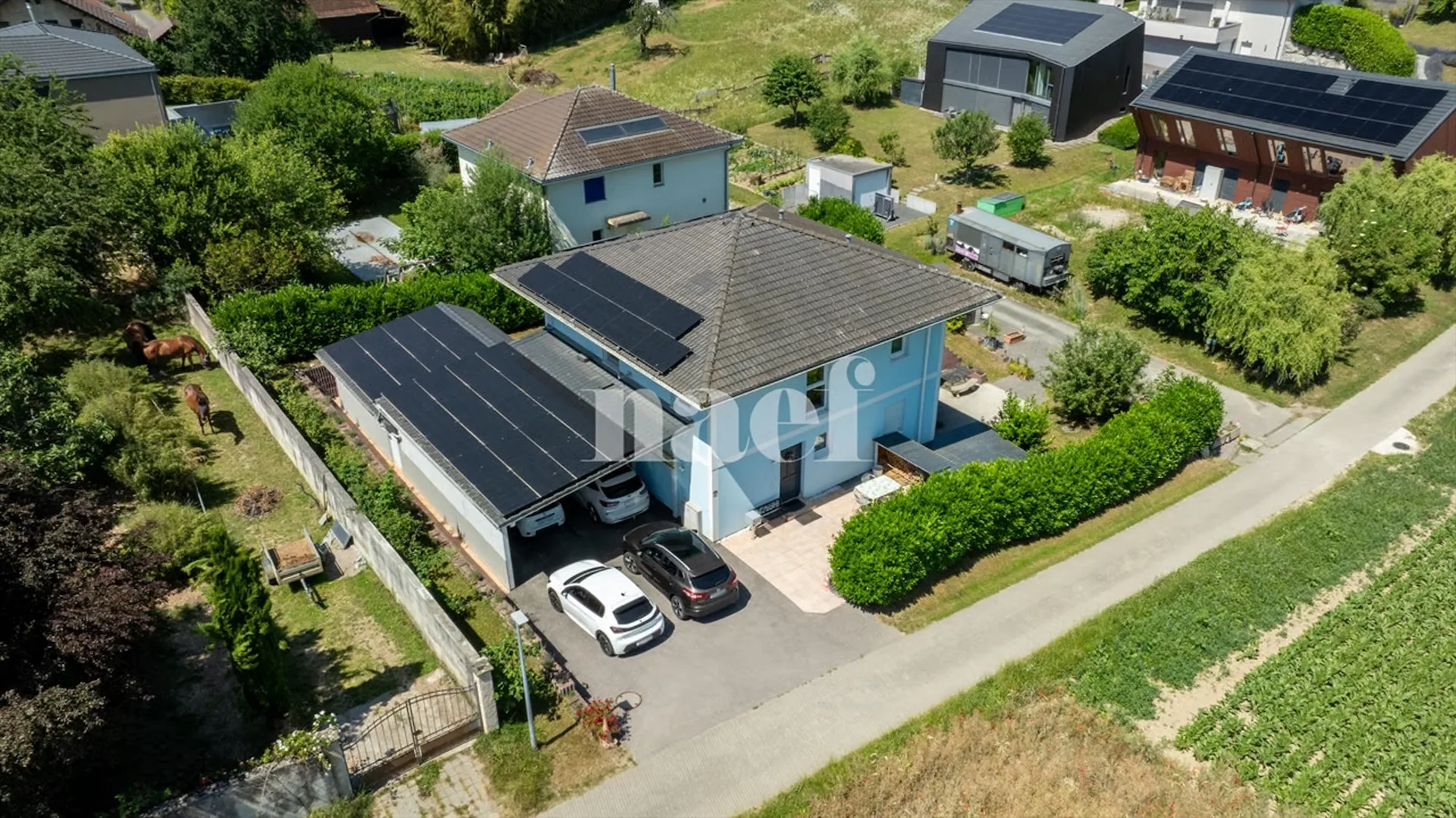 Helle 5.5-Zimmer-Familienvilla mit eigenem Studio und Spa