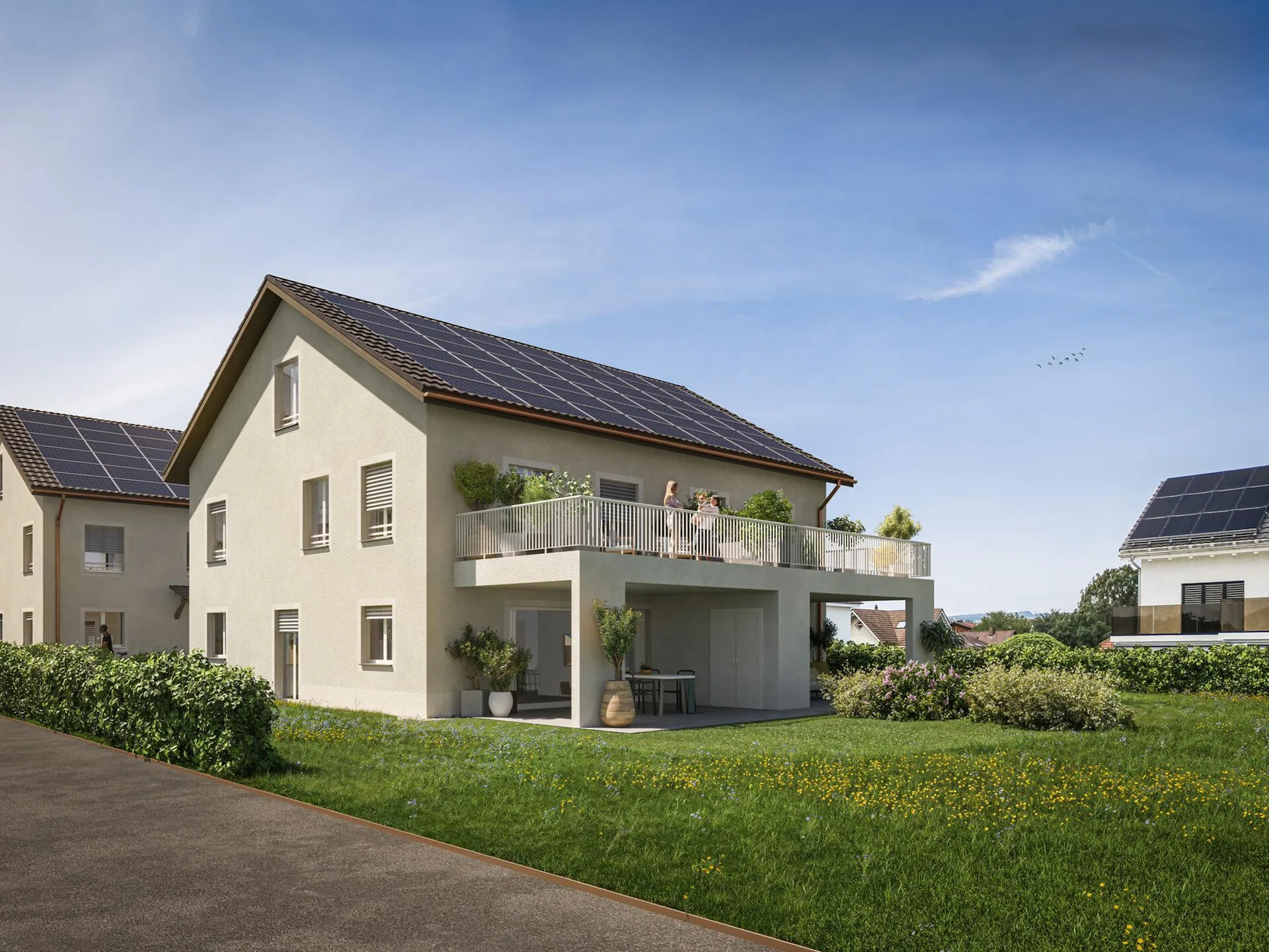 Modernes und naturnahes Eigenheim