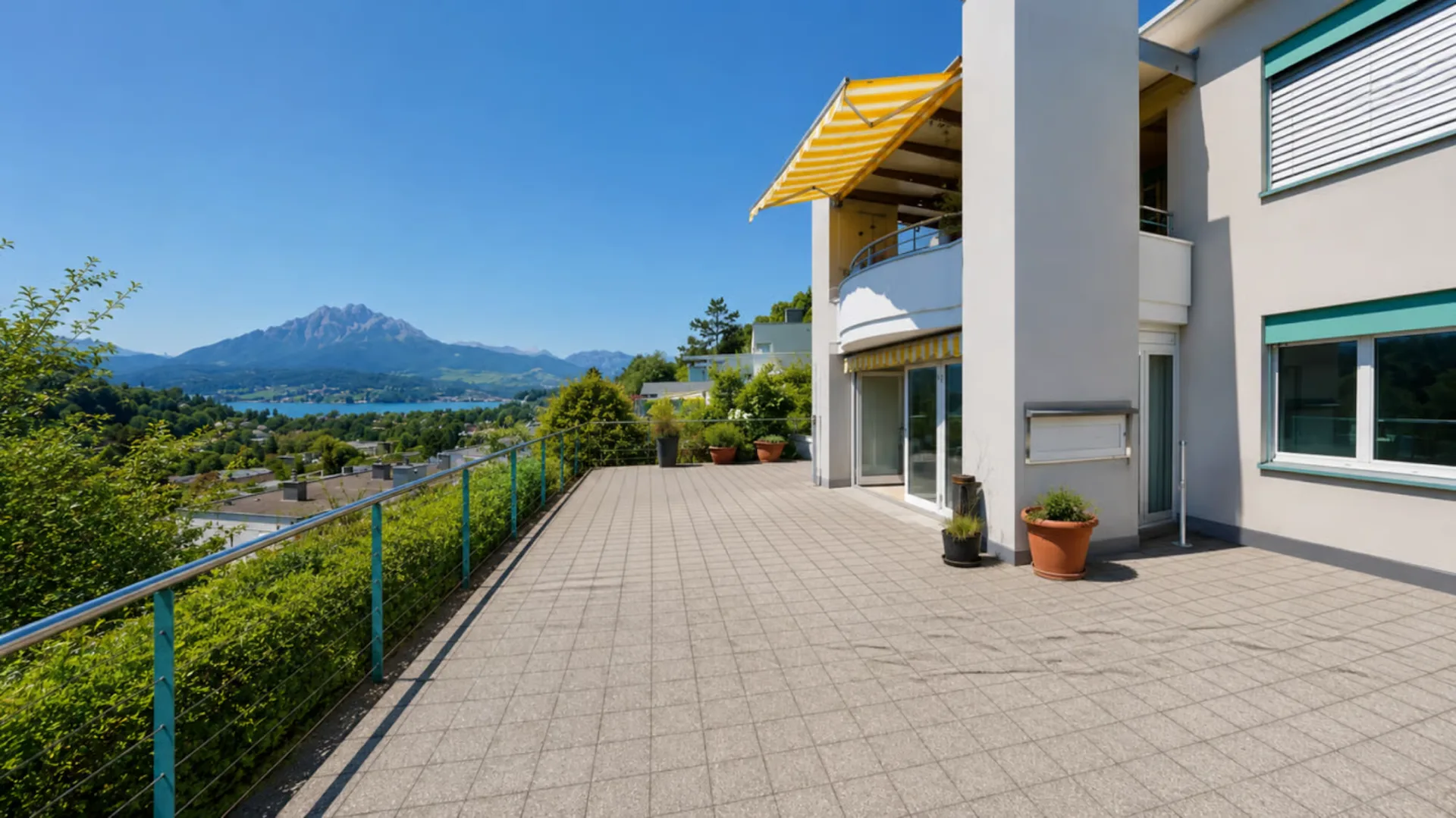 Logenplatz über Luzern