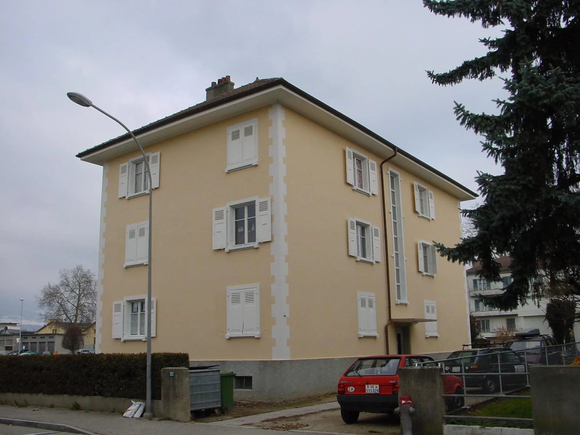 Wohnung mit 3.5 Zimmern und Balkon in Yverdon-les-Bains