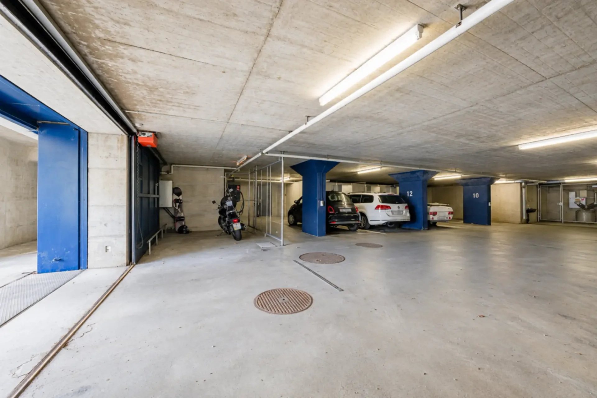 Motorrad Tiefgaragen Einstellplatz