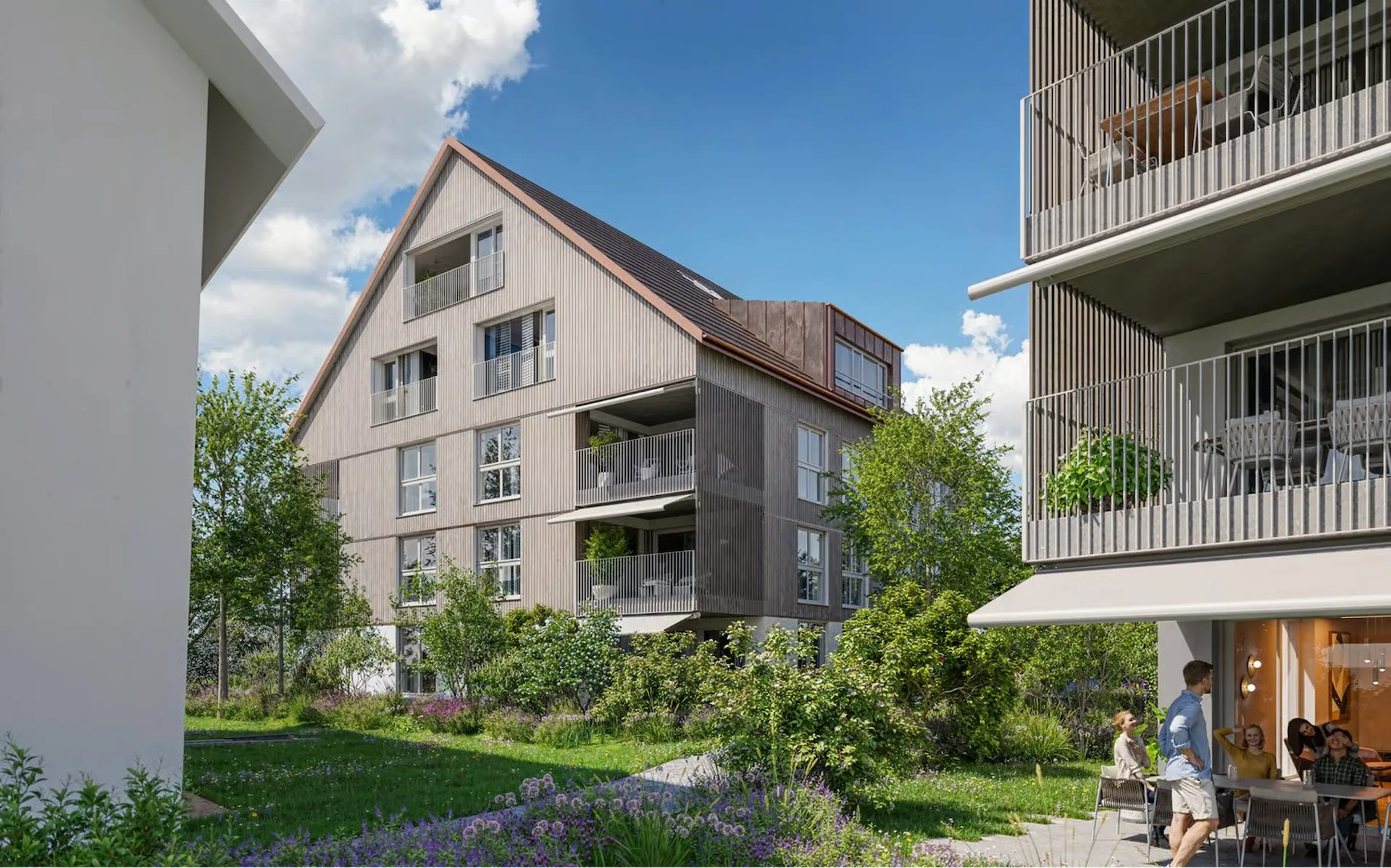 Centre du village de Knonau - Projet de construction neuve