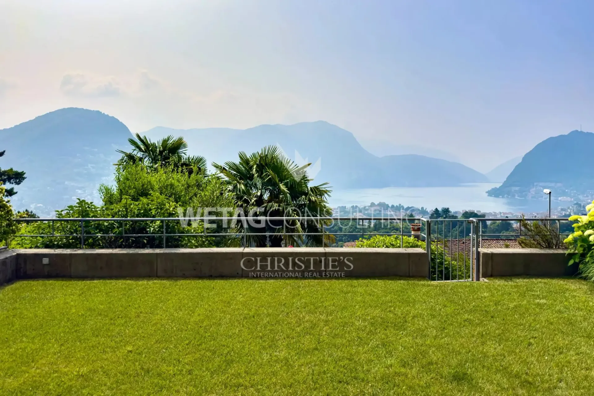 Lugano-Porza: Reihenhaus mit privatem Garten & Seeblick zu verkaufen, auch als Zweitwohnsitz möglich