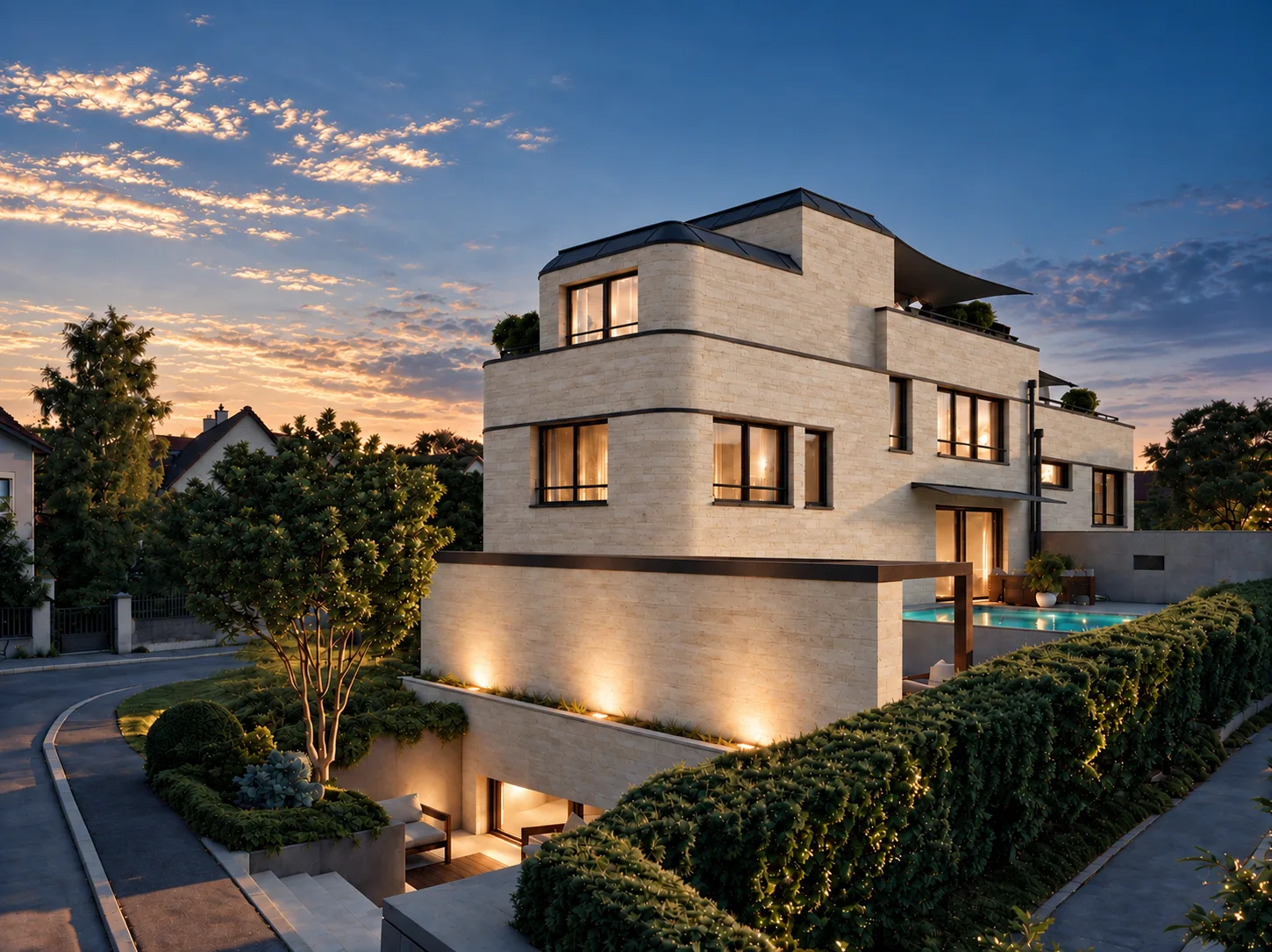 Il punto di forza di Kilchberg a livelli sfalsati: casa di lusso con piscina, Smart Home & effetto wow massimo