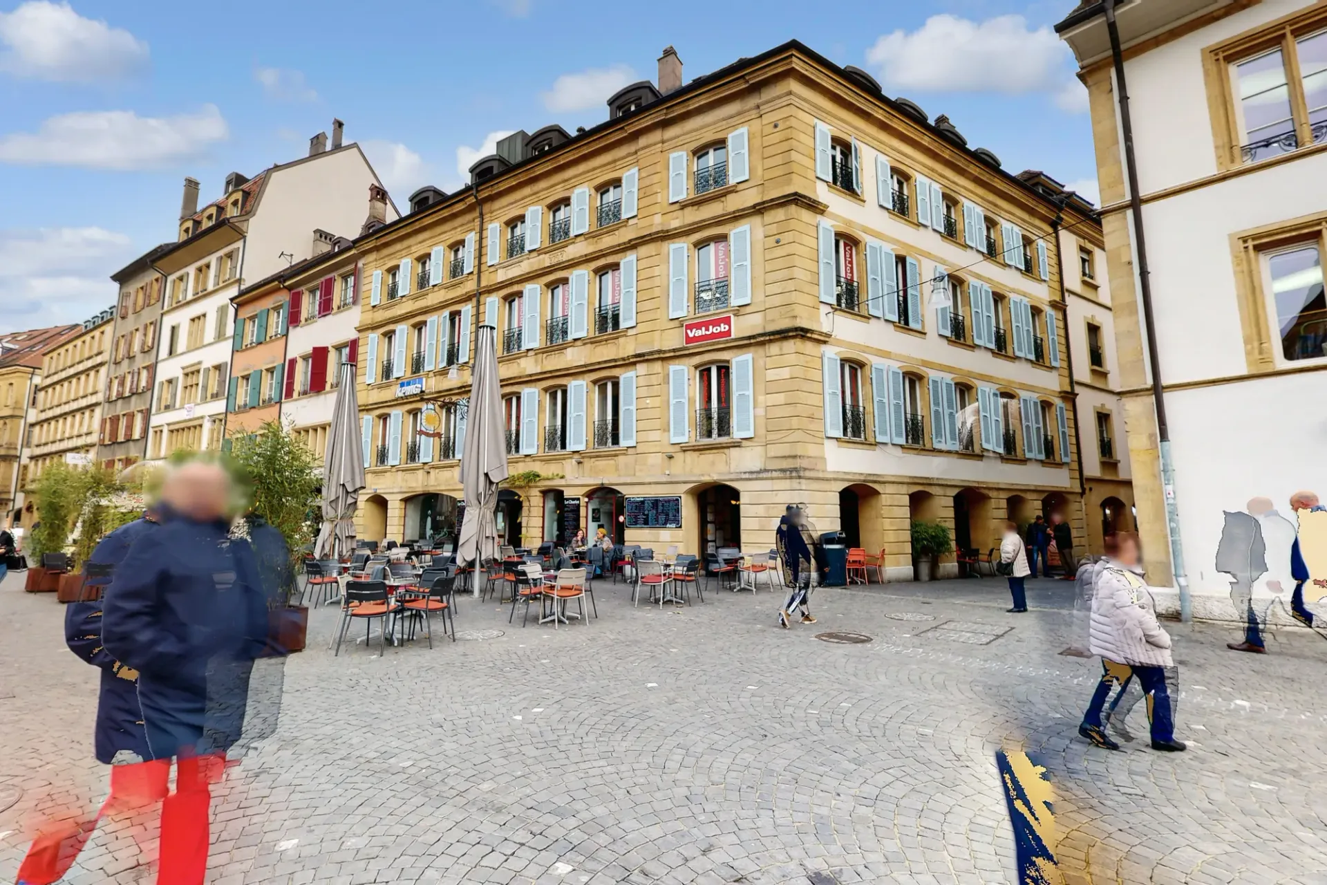 Überholte Bürofläche im Herzen von Neuchâtel
