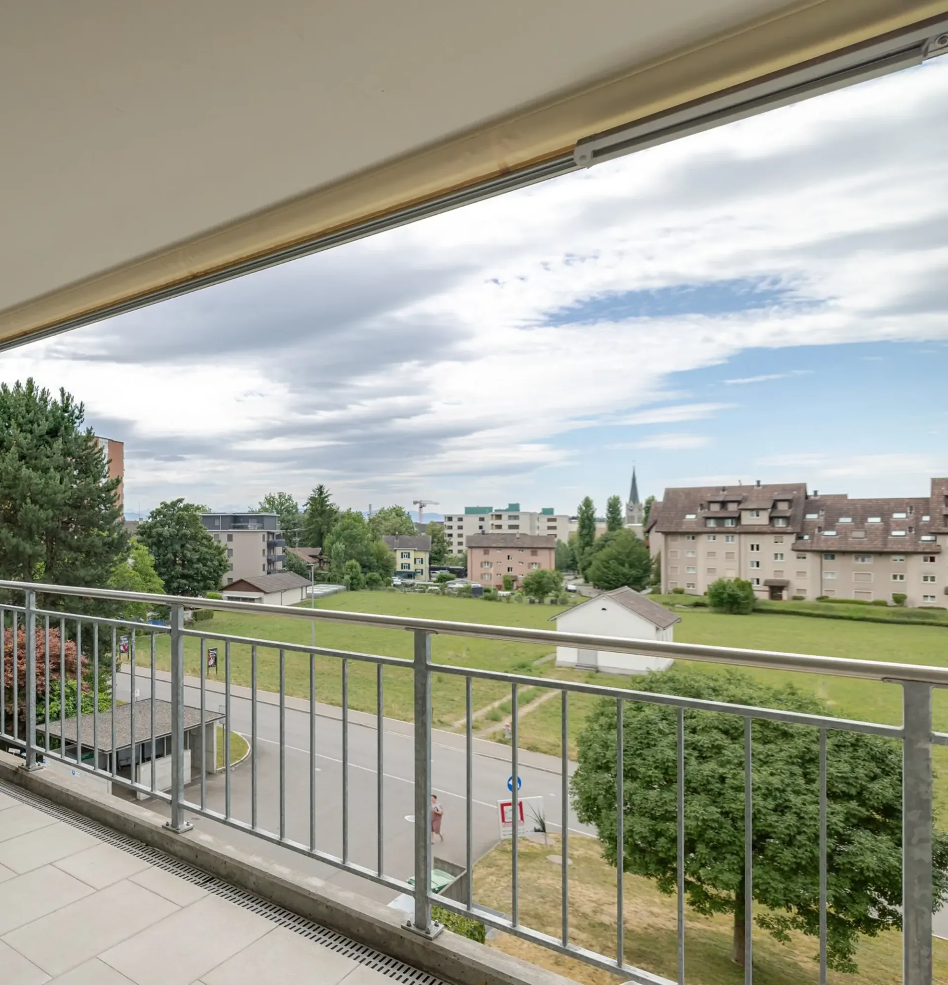 Zentral gelegene 4.5-Zimmer-Wohnung mit schöner Aussicht