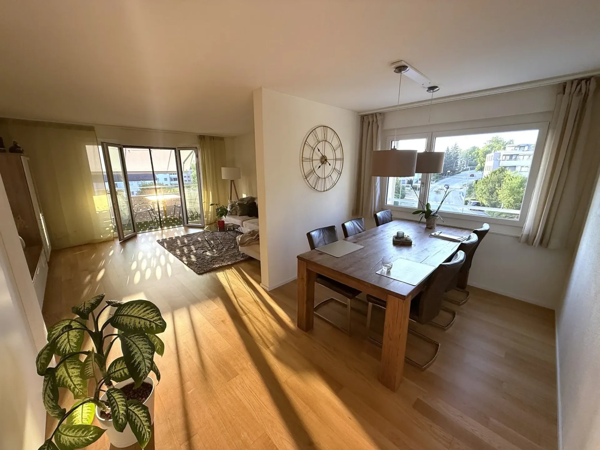 Zentral gelegene Wohnung mit Aussicht
