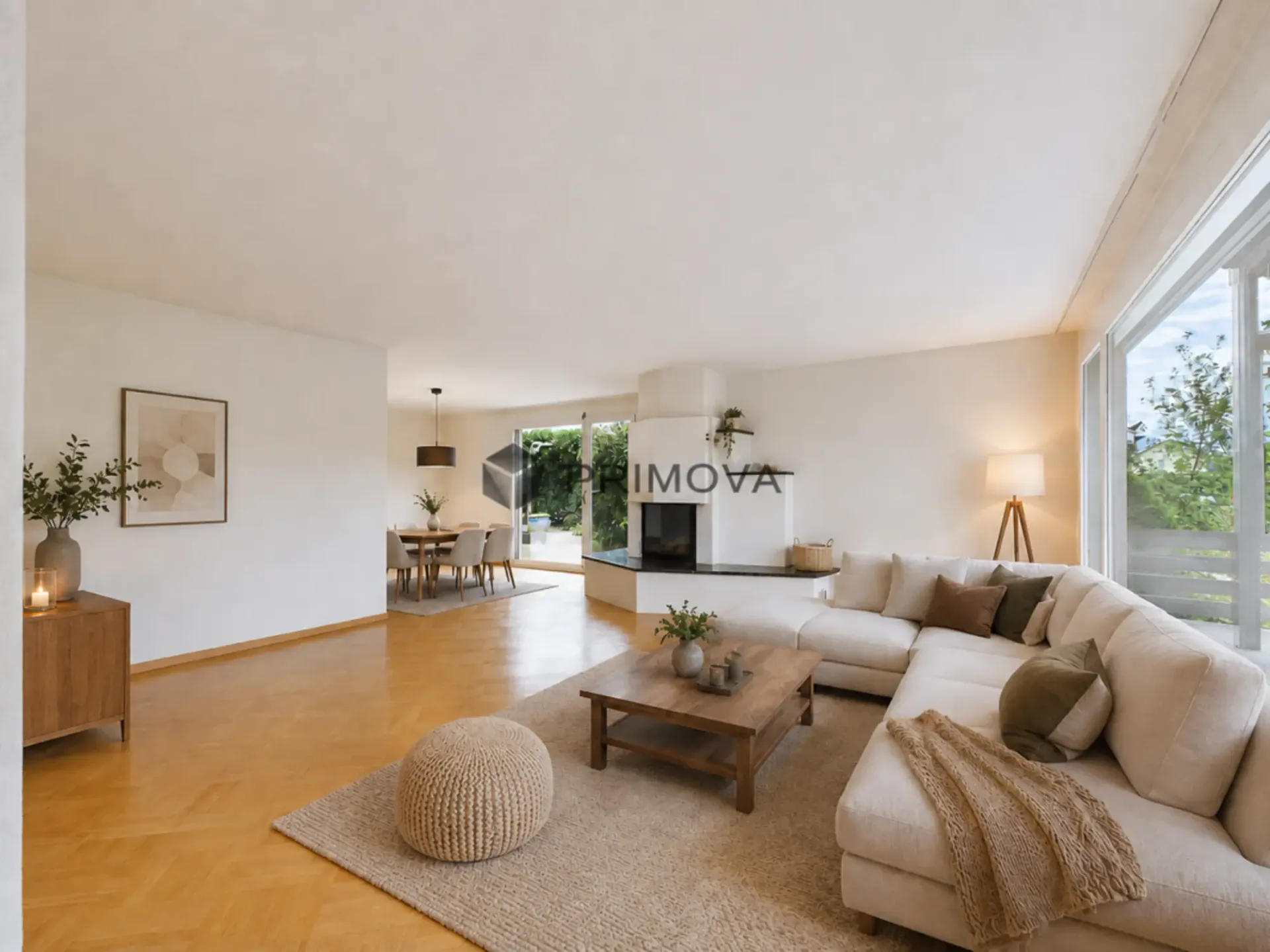 Charmantes 4.5 Zimmer-Doppeleinfamilienhaus mit viel Platz und Wohnqualität