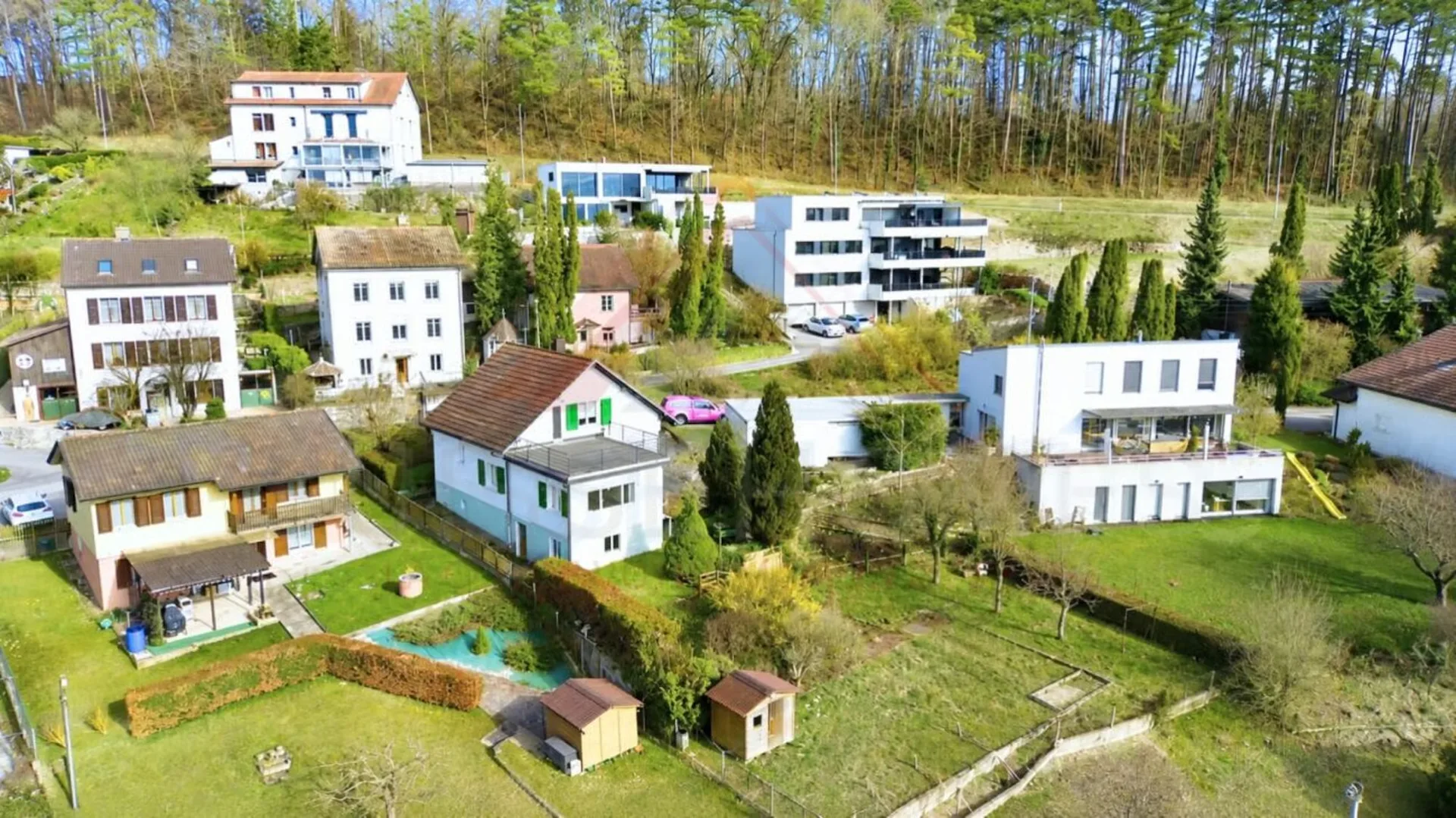 Haus mit Charme und Panoramablick auf das Schloss und zwei schönen Terrassen