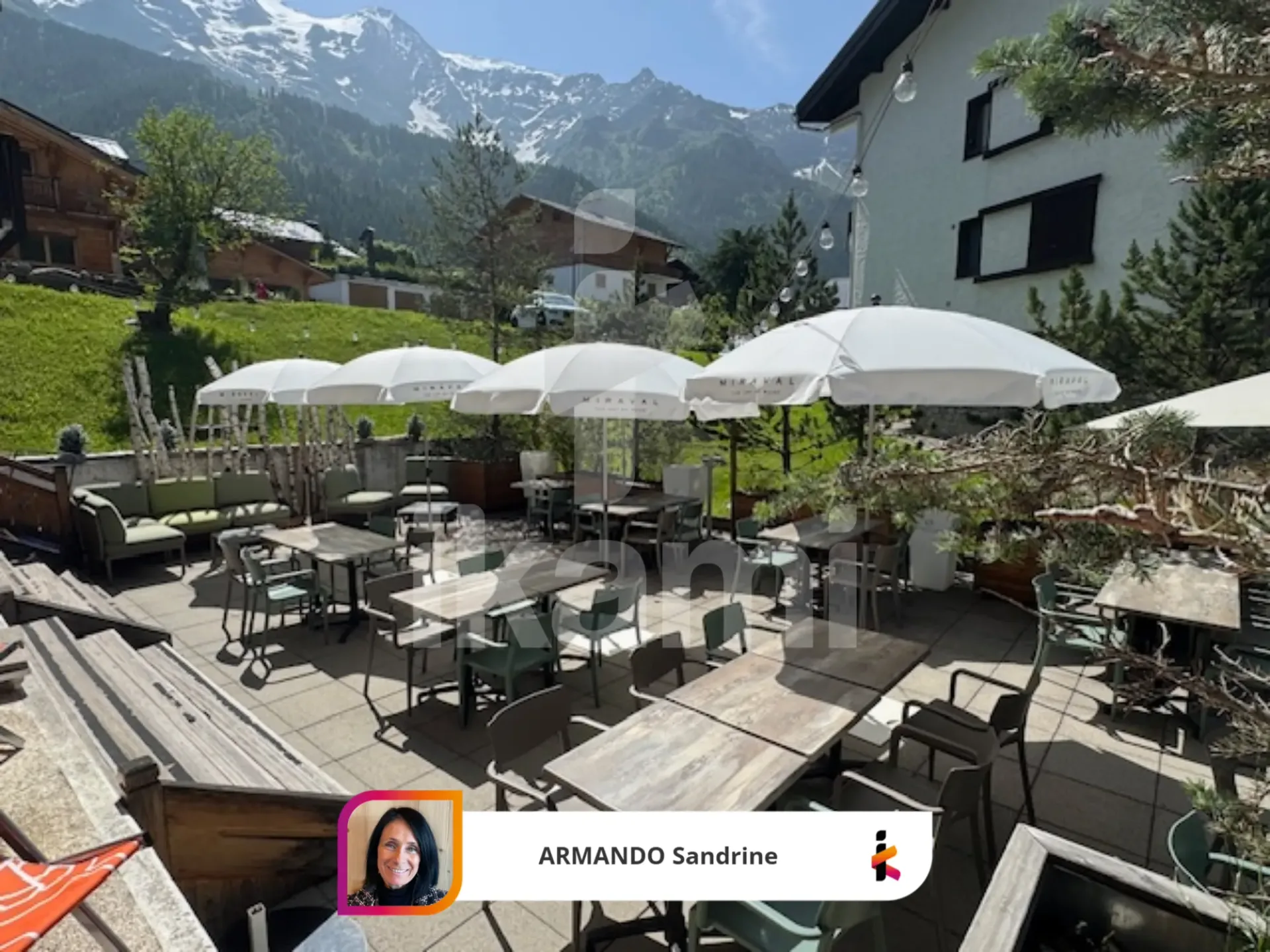 CONTAMINES-MONTJOIE RISTORANTE/BAR 350 M²