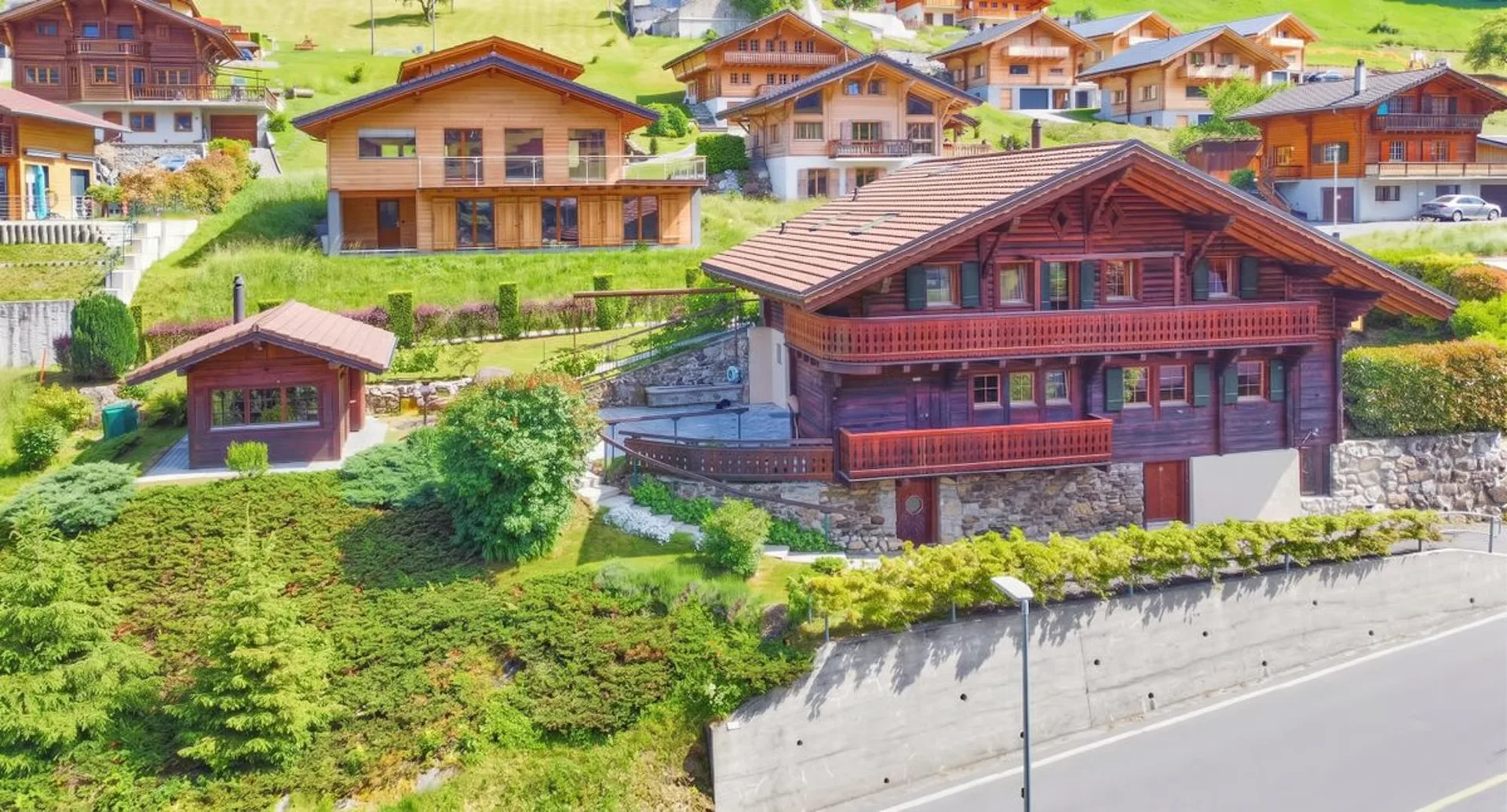 Echtes Chalet von 1850 - Charme, Raum und Tradition