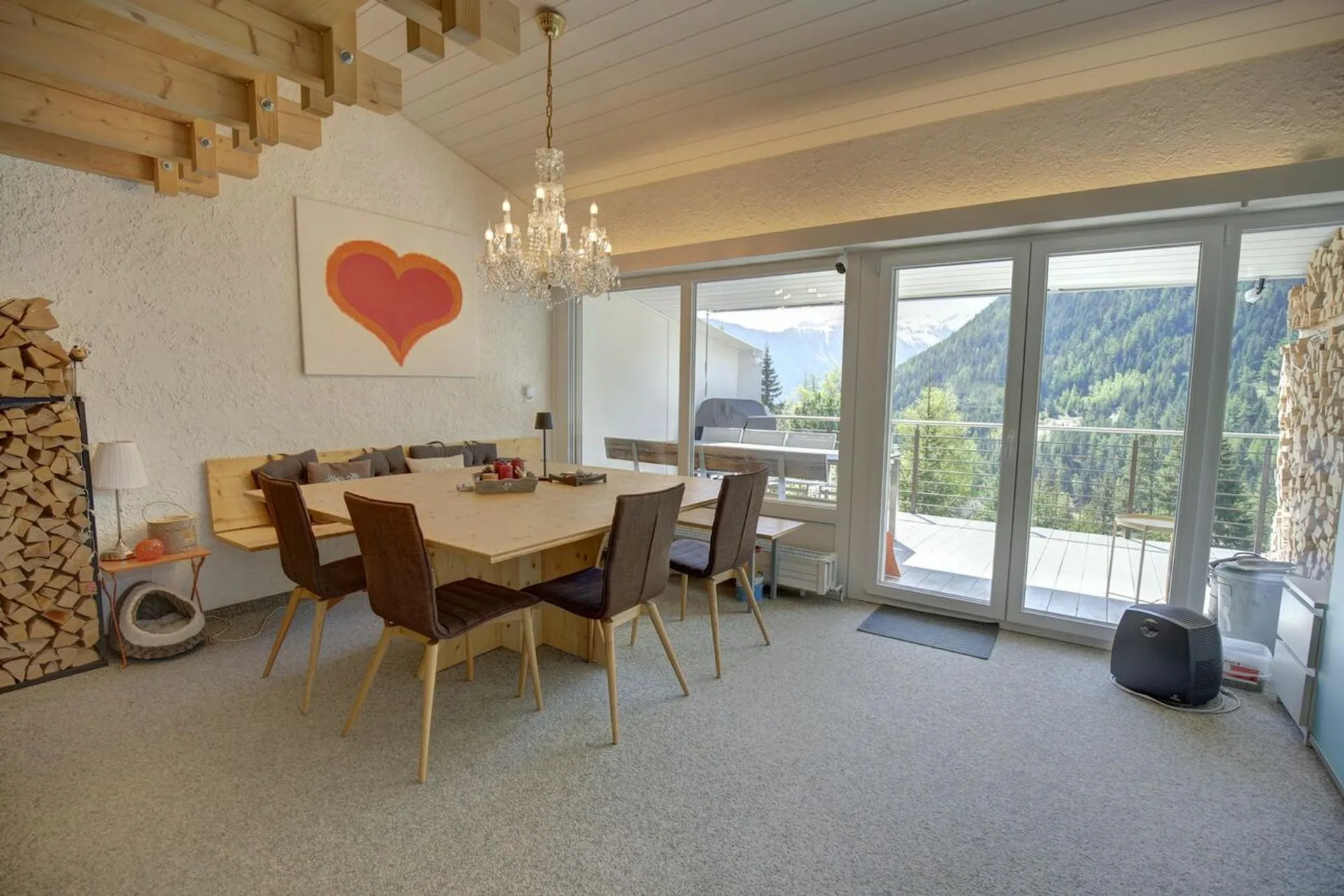 Schönes renoviertes Reihenchalet in Champex-Lac!