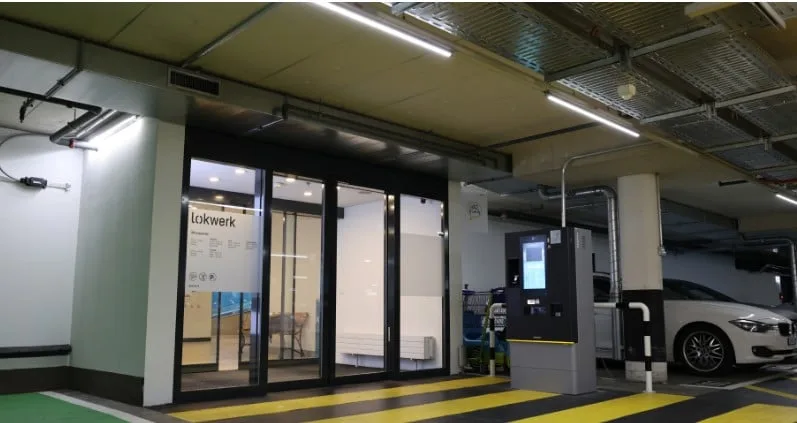 Ihr Parkplatz im Einkaufszentrum Lokwerk