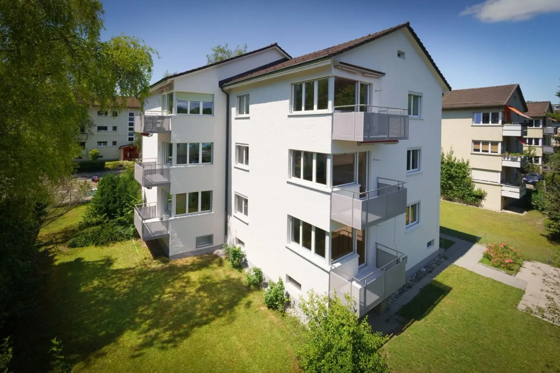 Zentral wohnen ? ideal für Einzelpersonen, mit Blick zur Badi Allenmoos