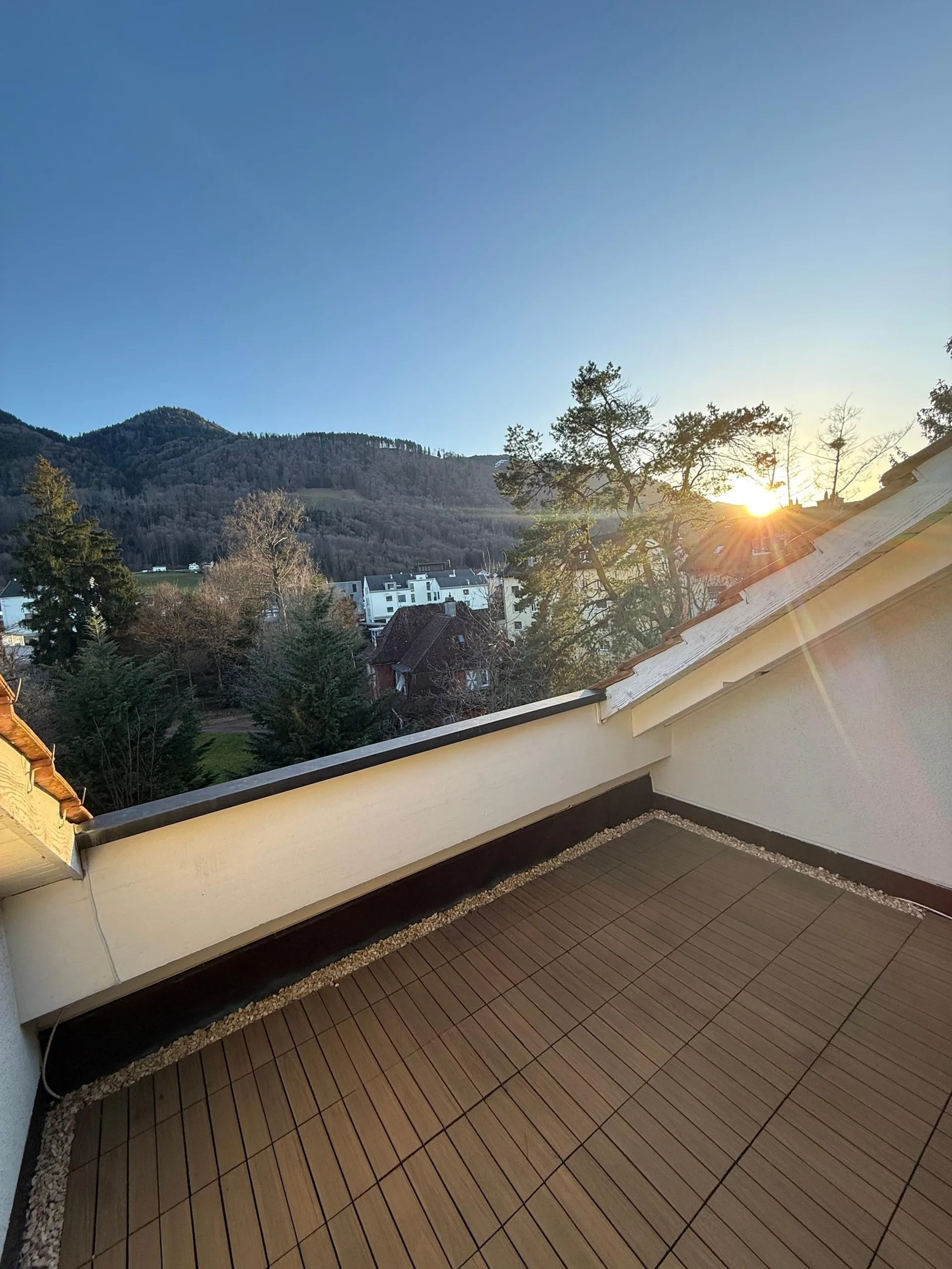 Charmante 2.5-Zimmer-Dachwohnung mit sonniger Aussicht