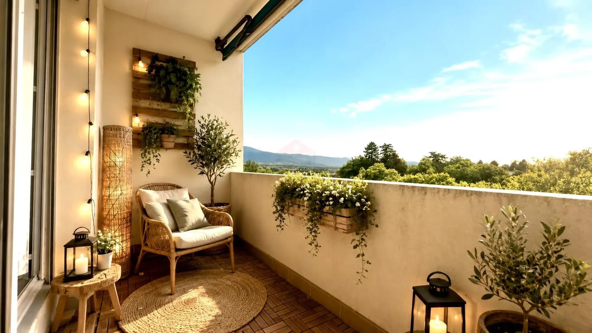Schönes 3-Zimmer-Apartment mit atemberaubendem Blick