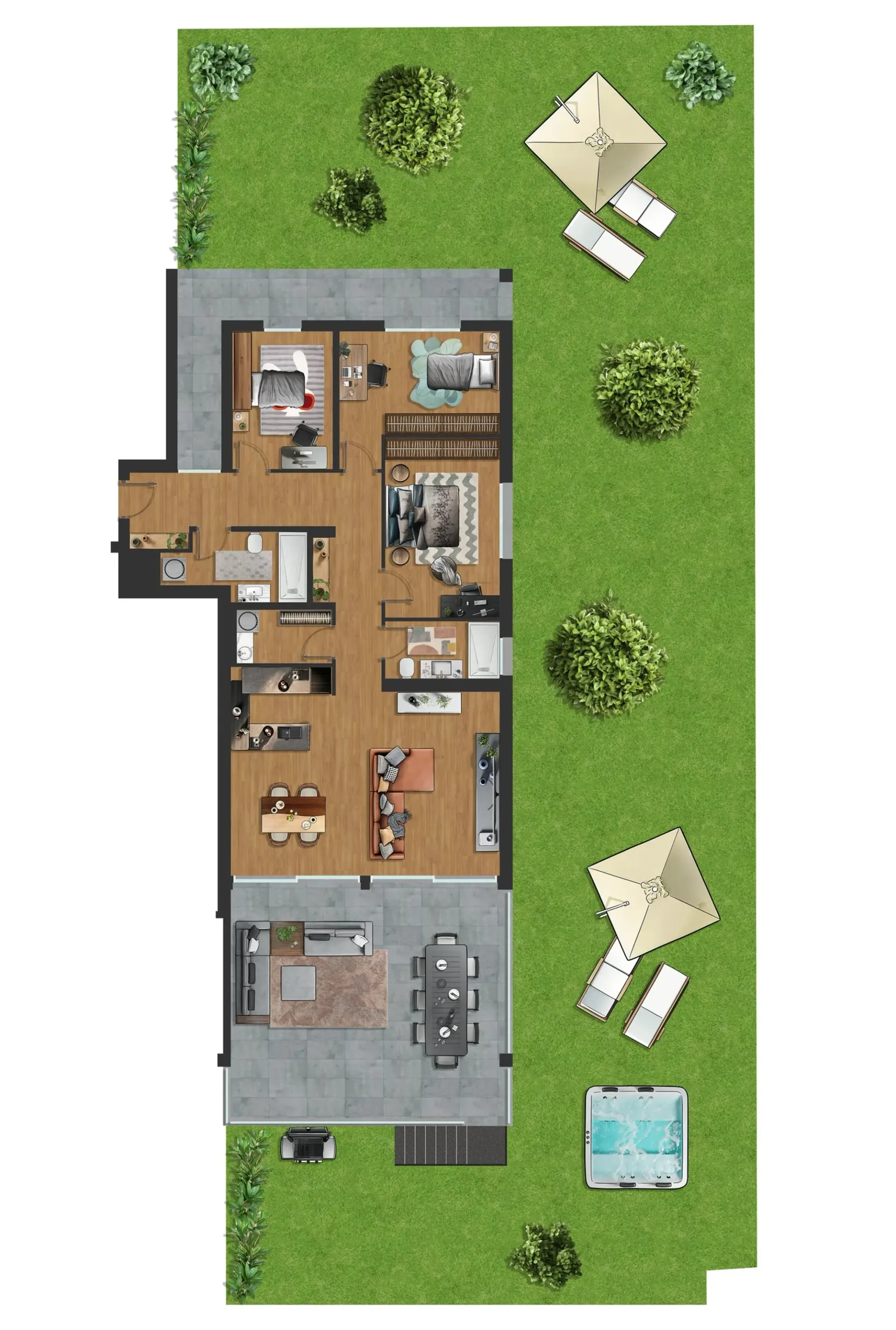 Neue Residenz AI PRATI - Sementina / in Bau