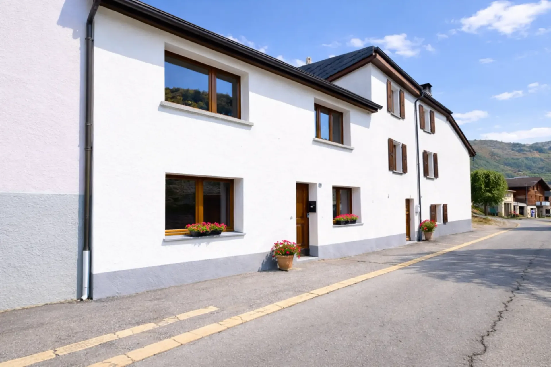 Wohnung im Doppelhaus mit 3 Zimmern