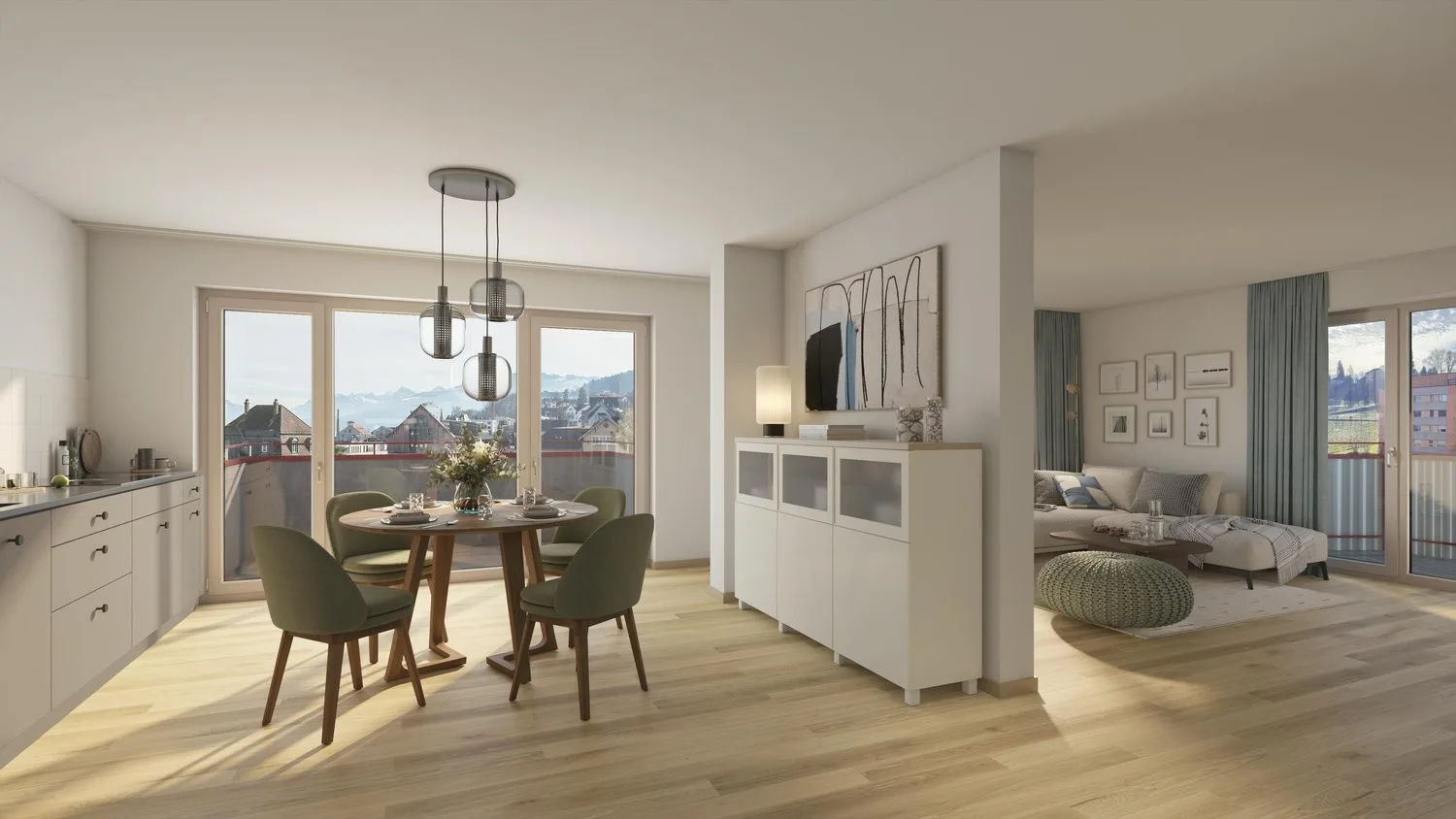Light-filled and modern your new home in Wädenswil