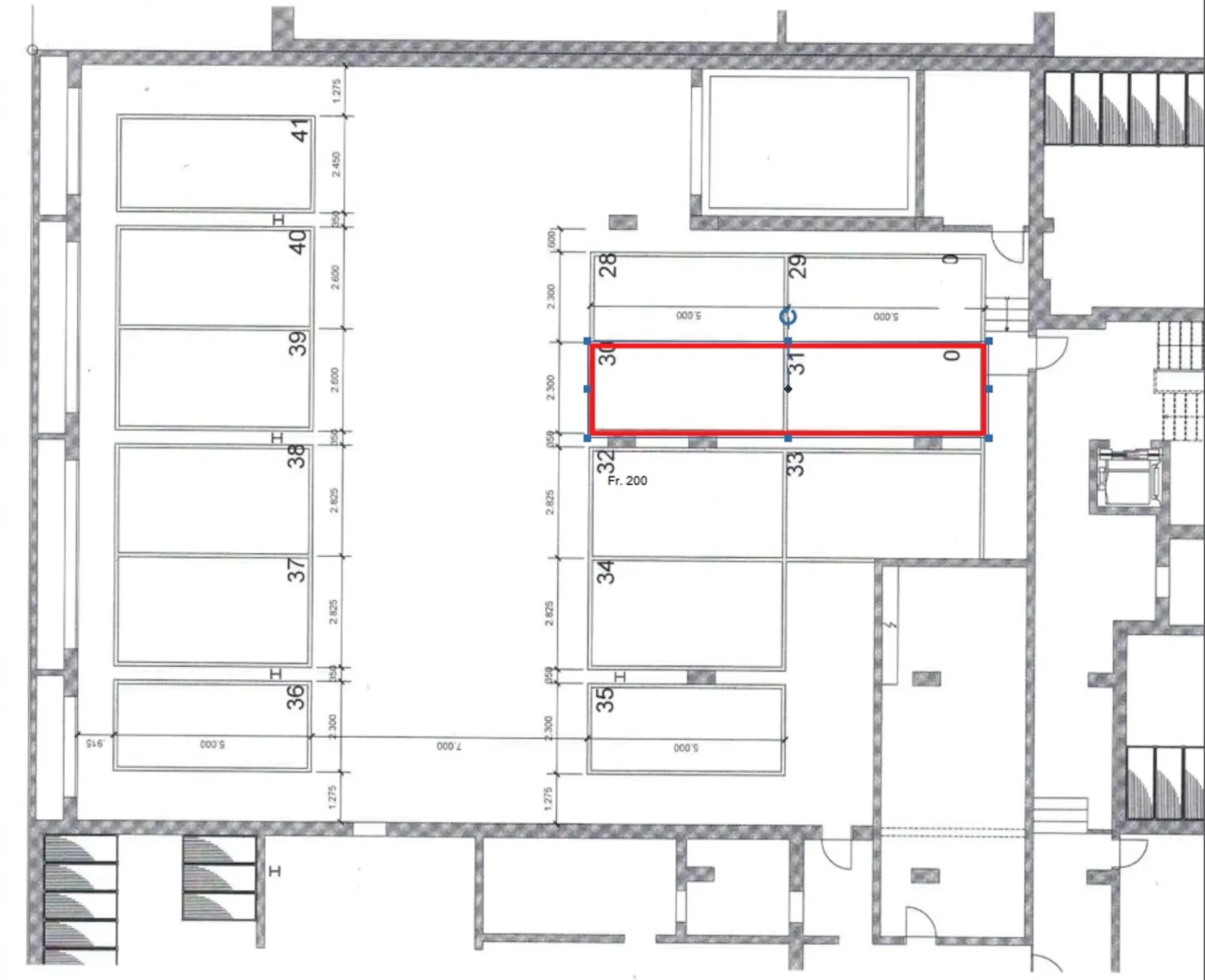 Doppeltes Autohausplatz in Garage in Viale Carlo Cattaneo 25