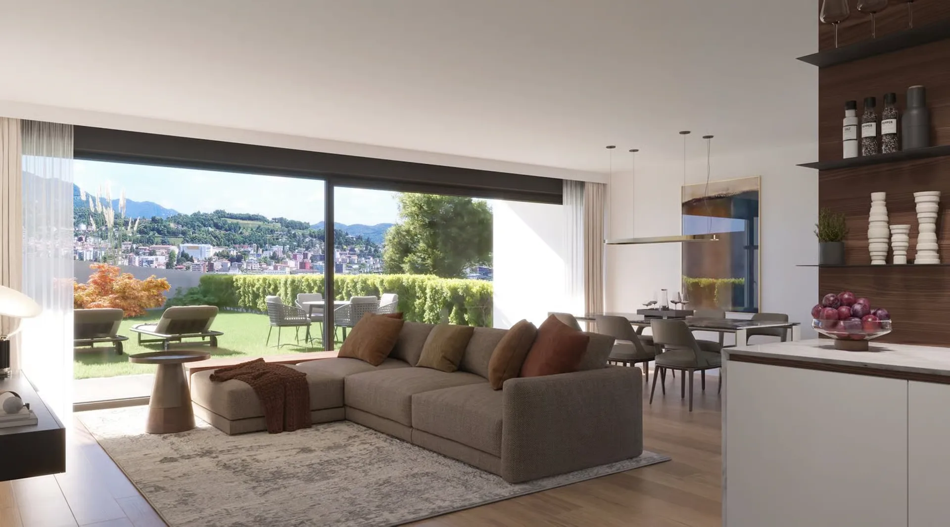 Elegantes und neues 4.5-Zimmer-Apartment mit Garten