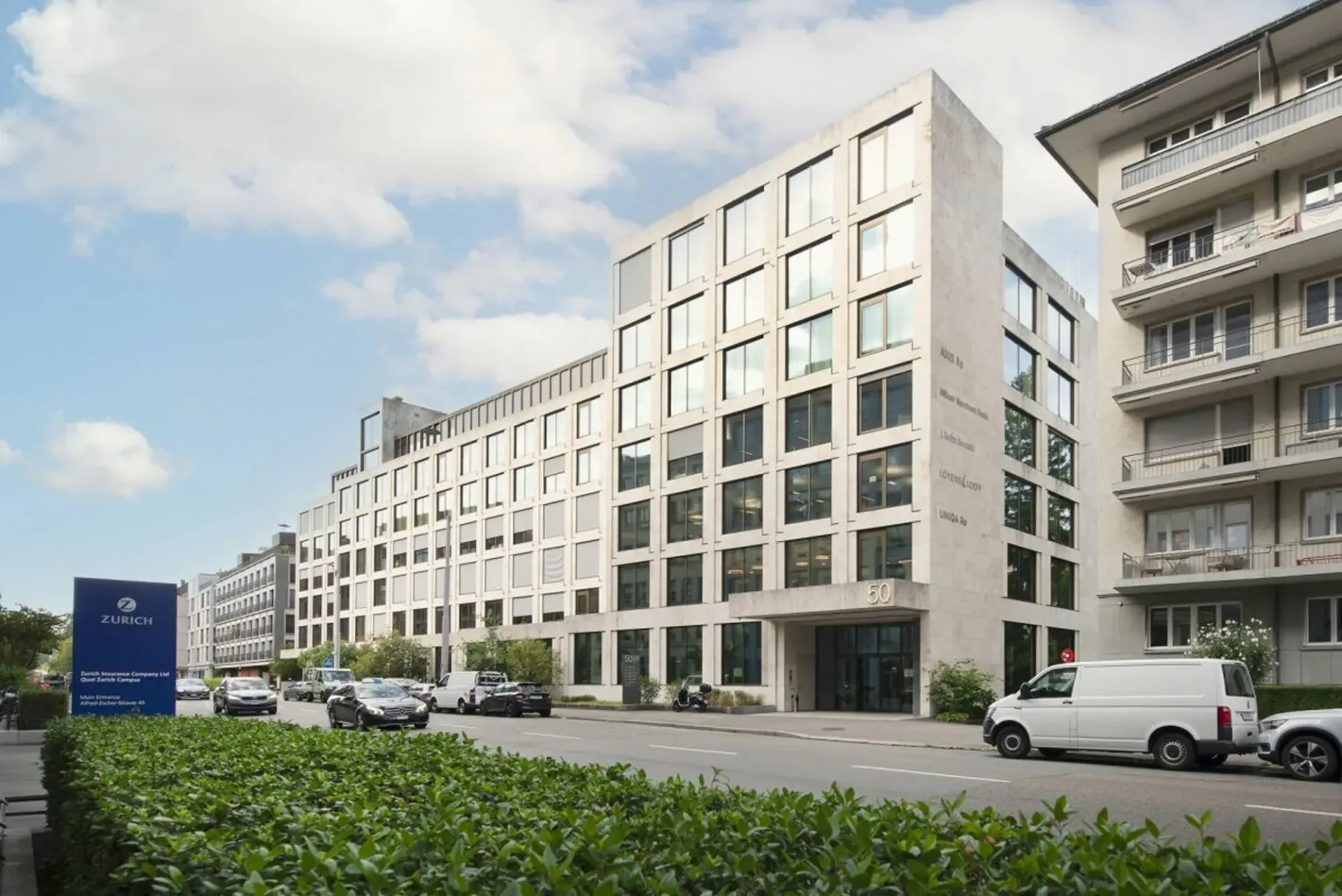 Renovated office space in the Zürcher Enge quarter