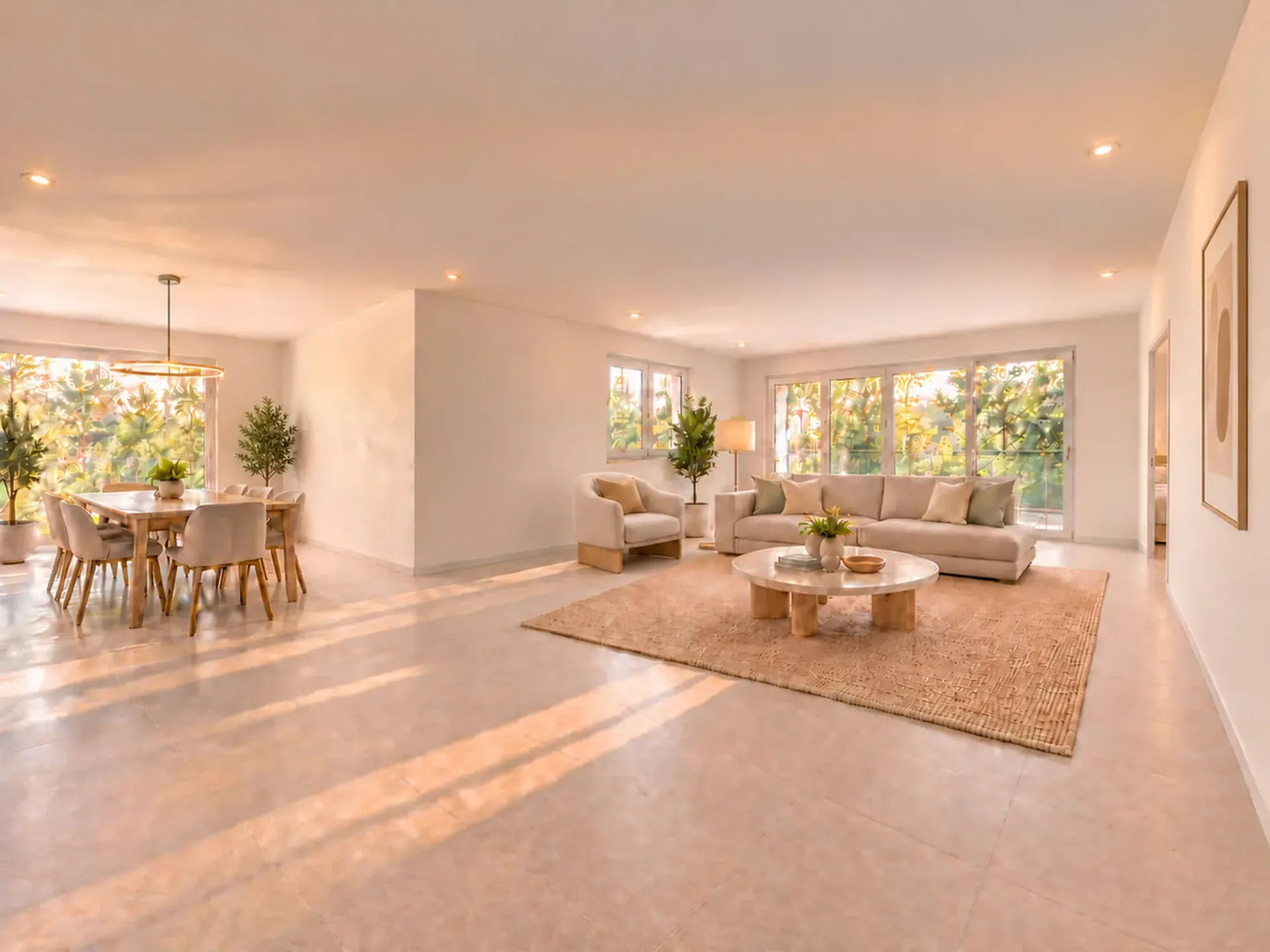 Wohnung von 171 m2 Wohnfläche in einem Wohnviertel in Marly